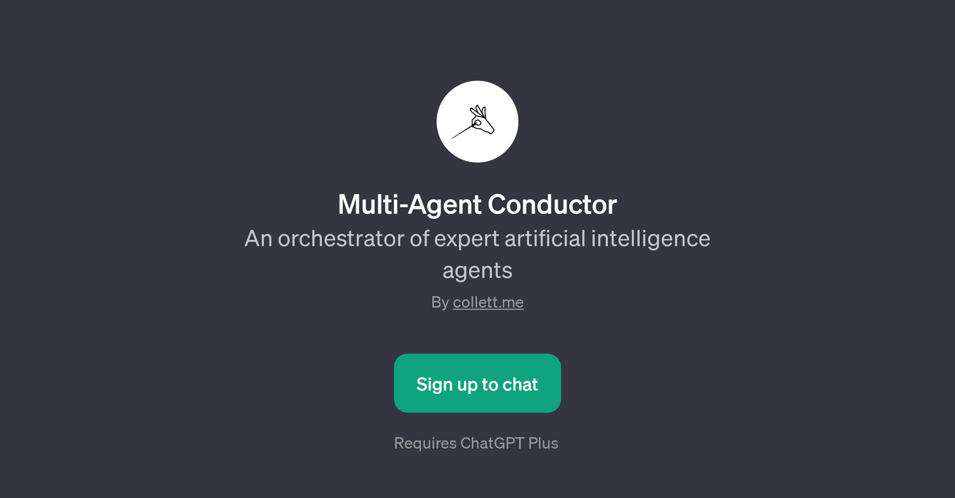 Multi-Agent Conductor