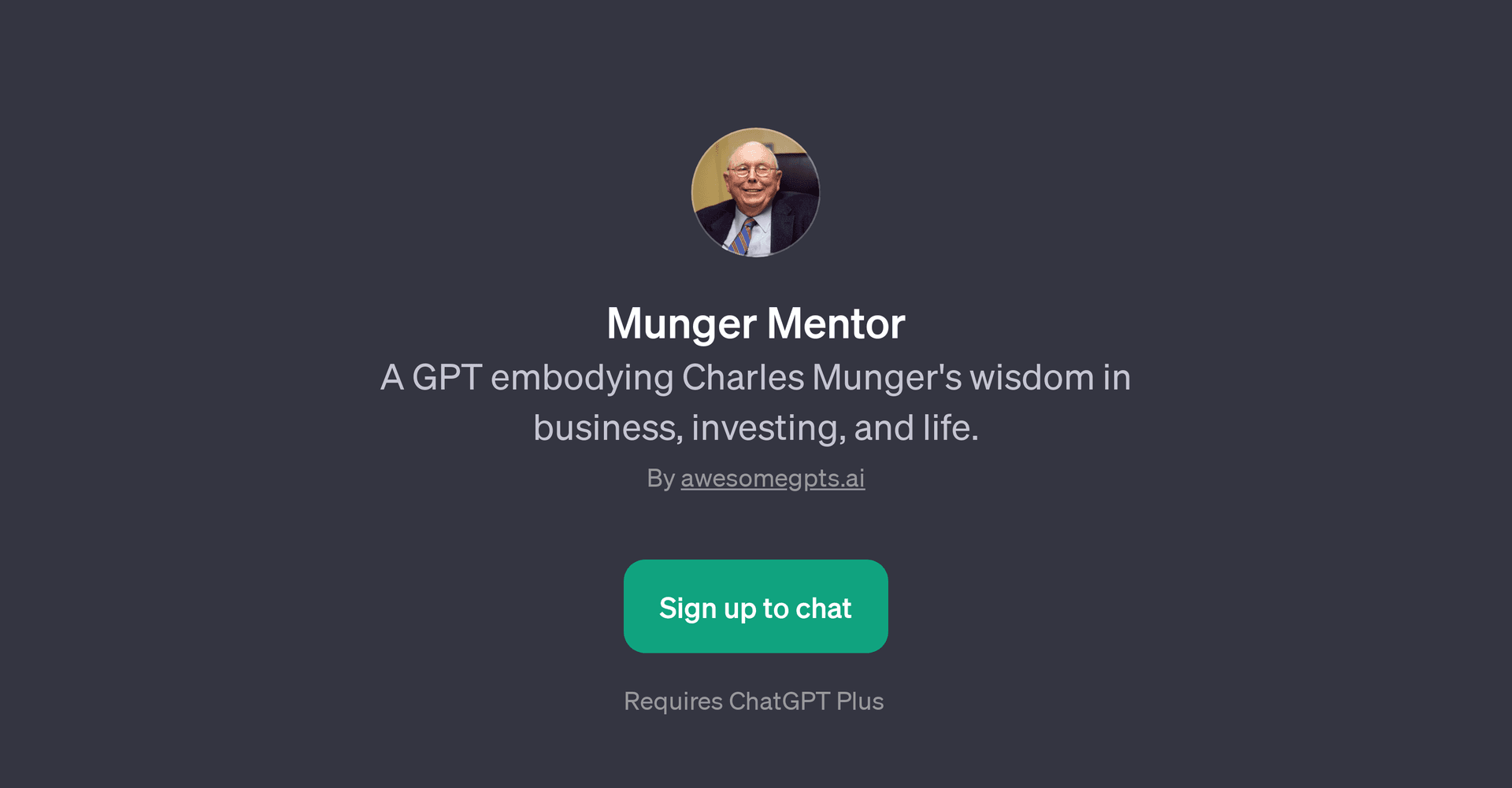 Munger Mentor