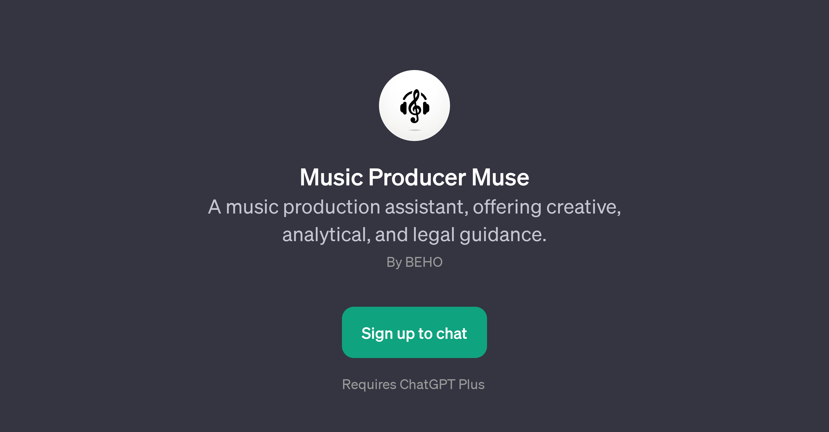 Music Producer Muse