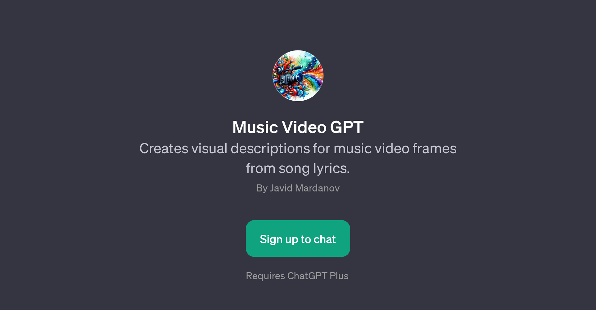 Music Video GPT