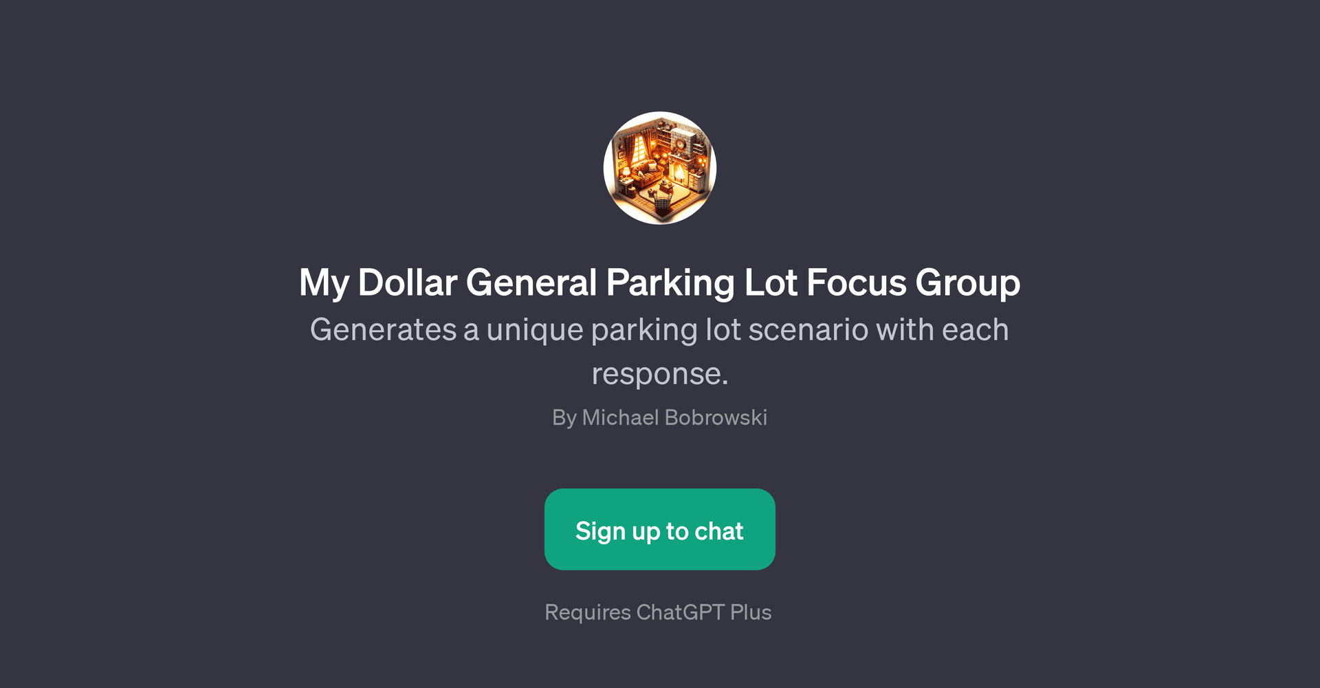 My Dollar General Parking Lot Focus Group