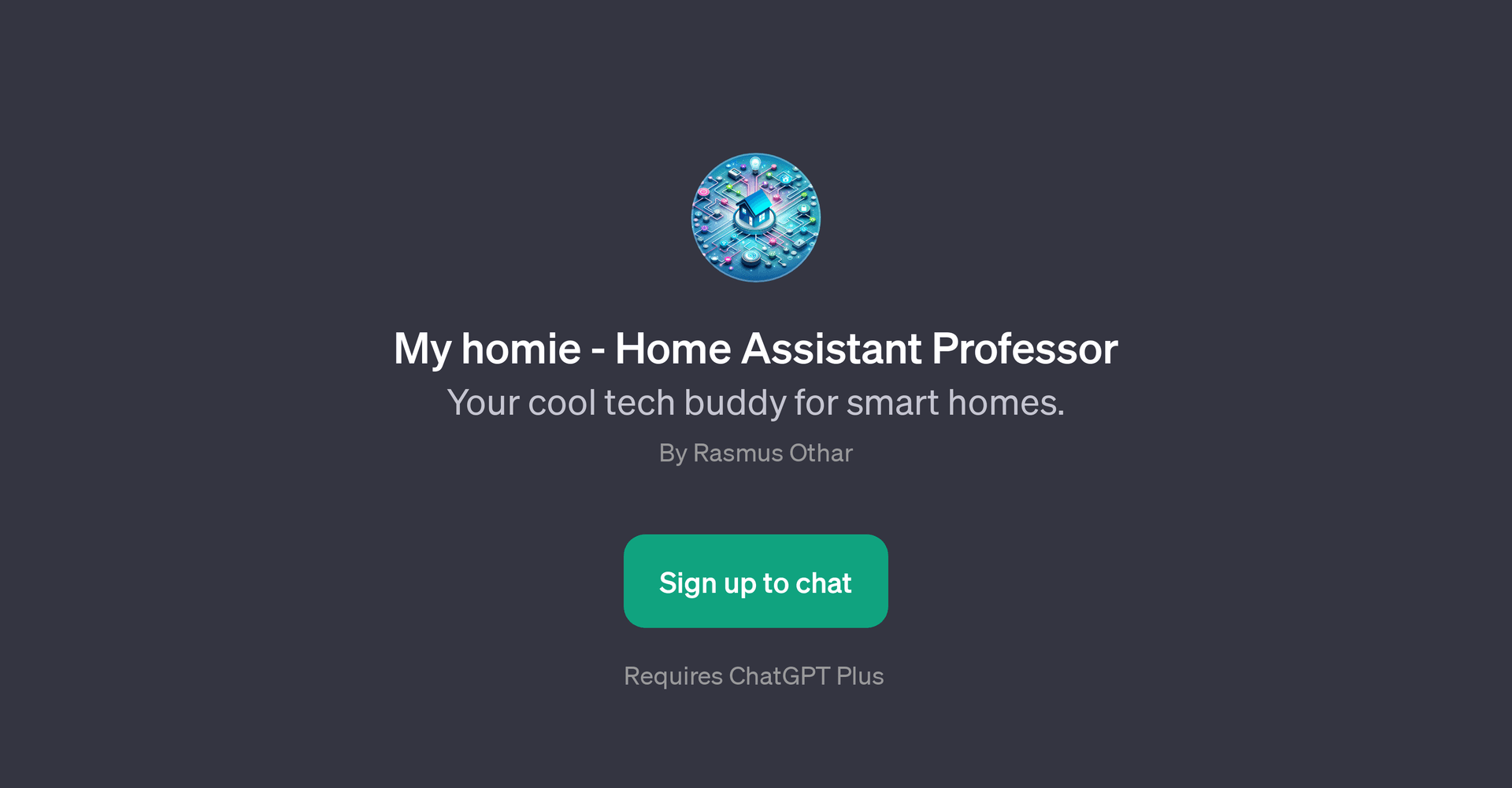 My homie - Home Assistant Professor