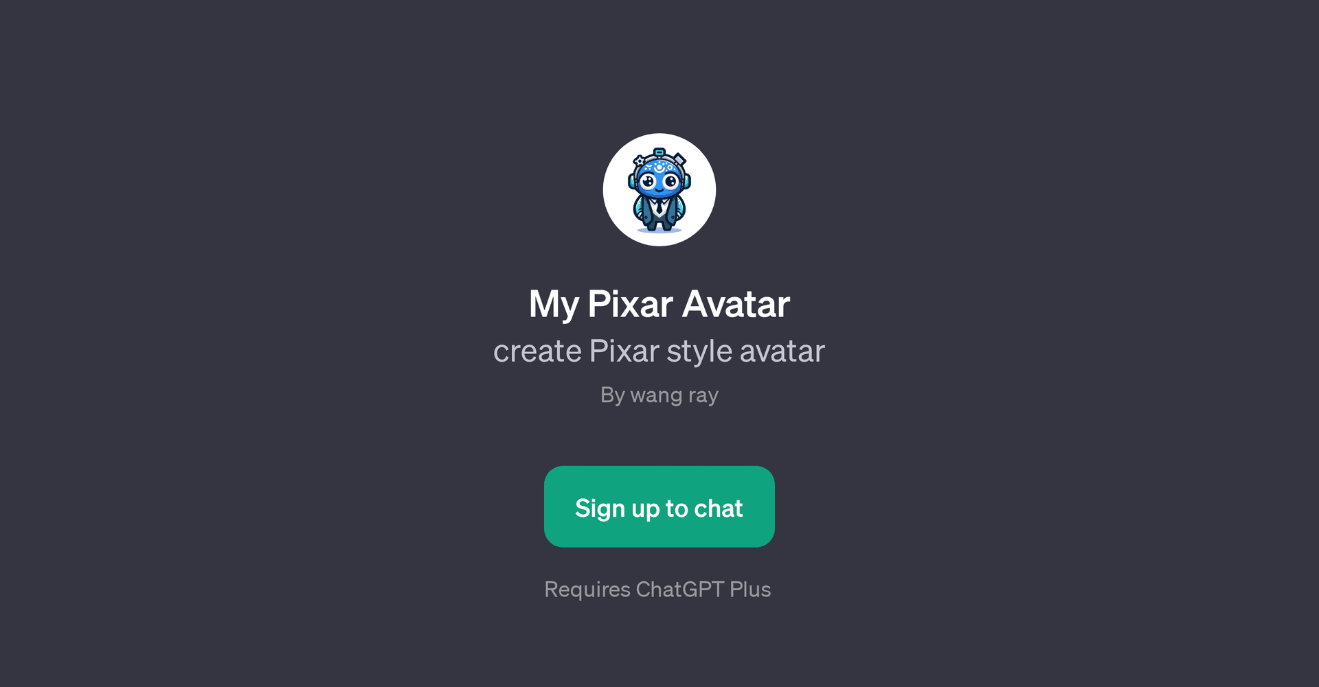 My Pixar Avatar