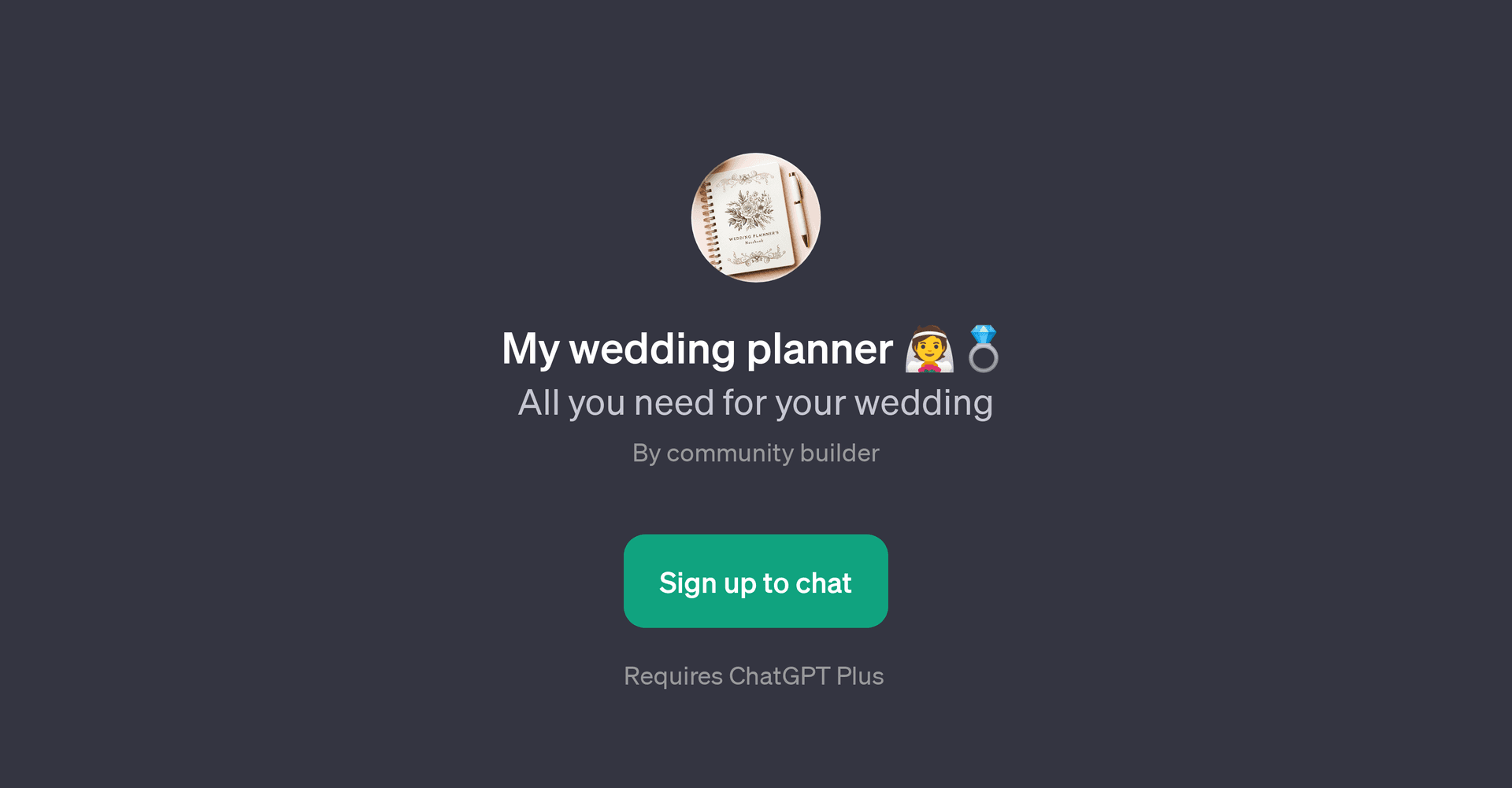My Wedding Planner
