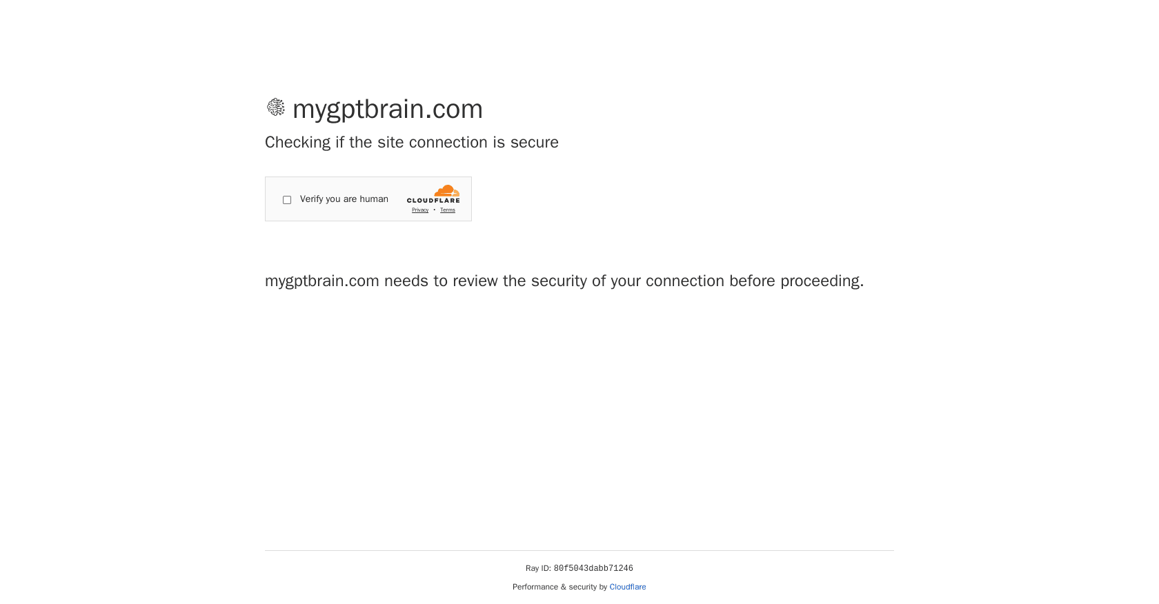 myGPTBrain