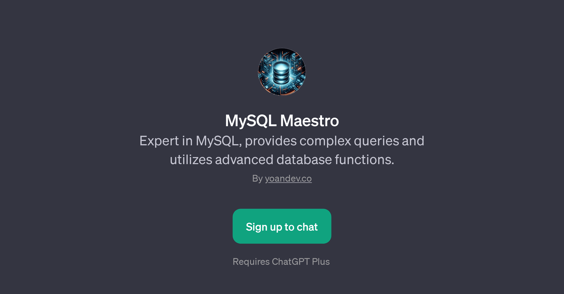 MySQL Maestro