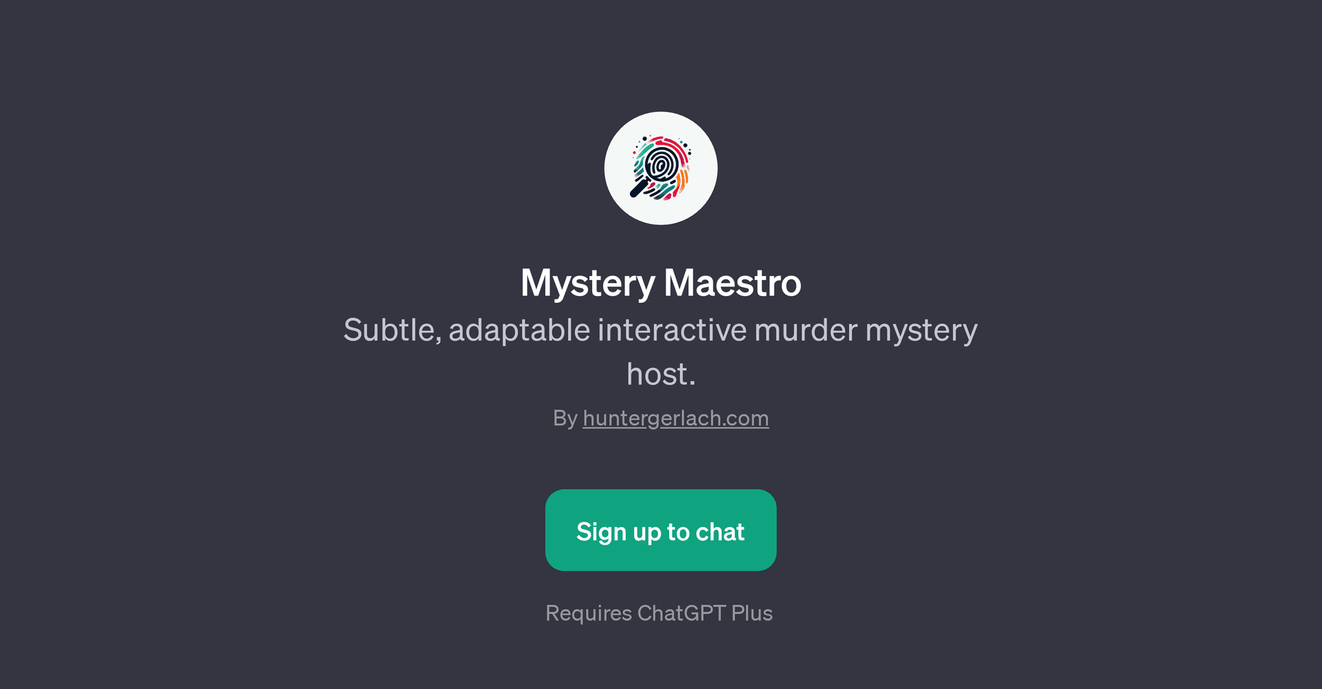 Mystery Maestro