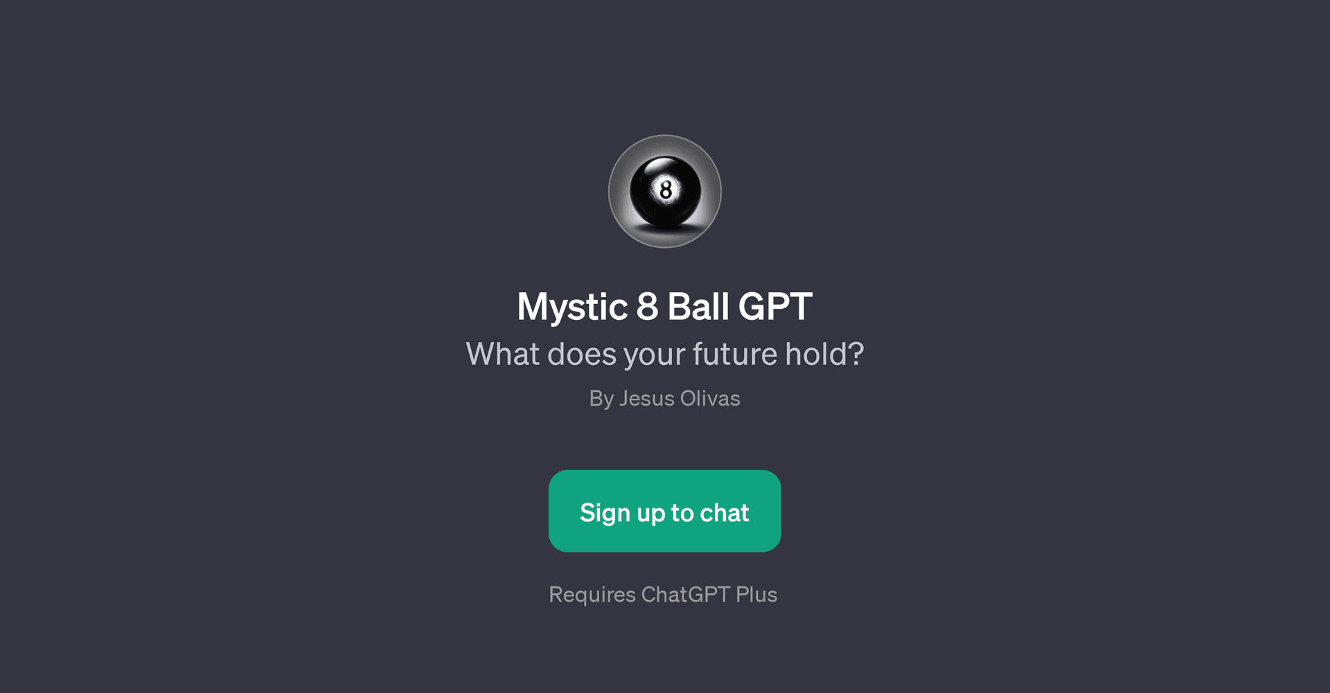 Mystic 8 Ball GPT