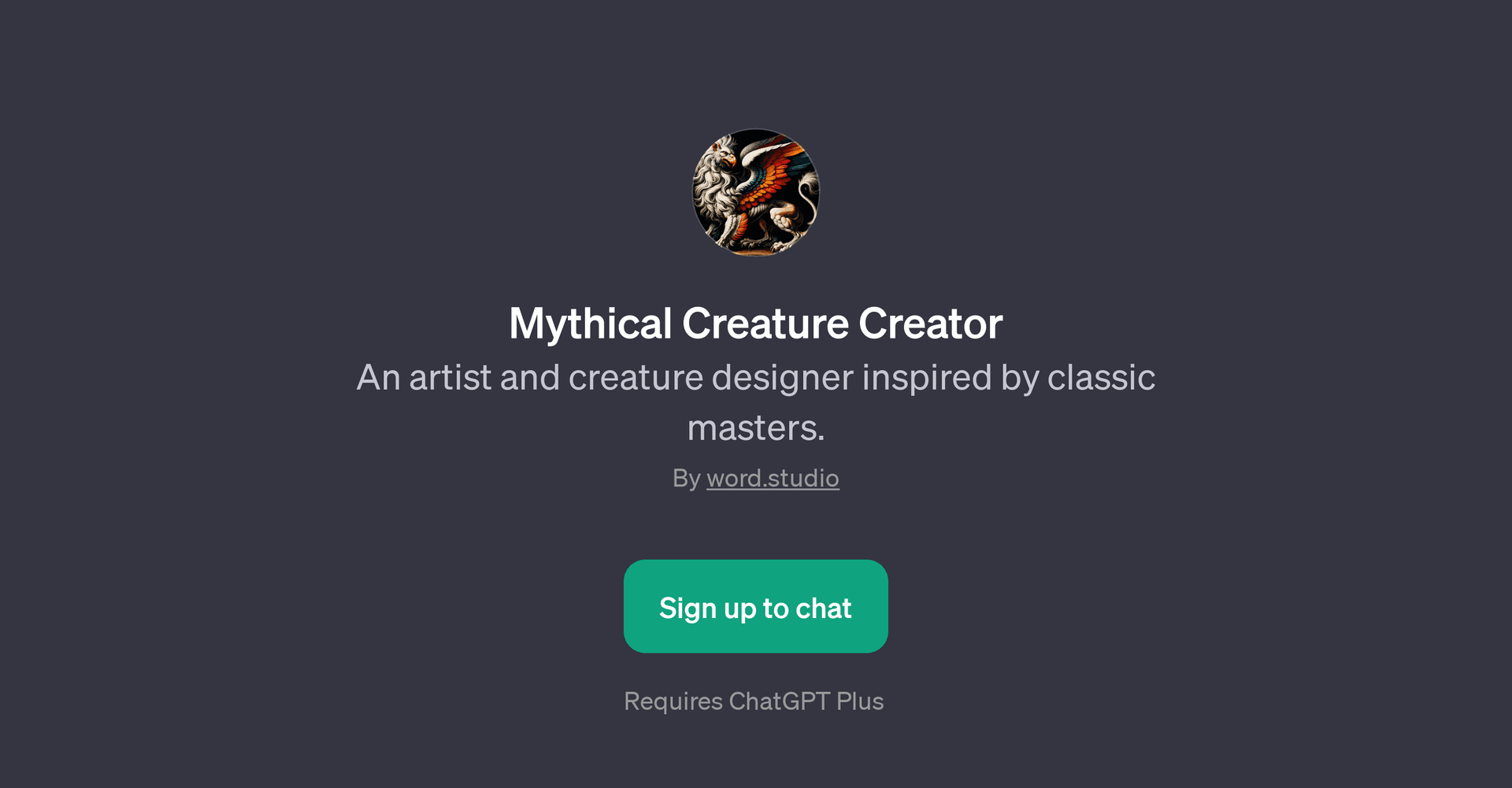 Mythical Creature Creator