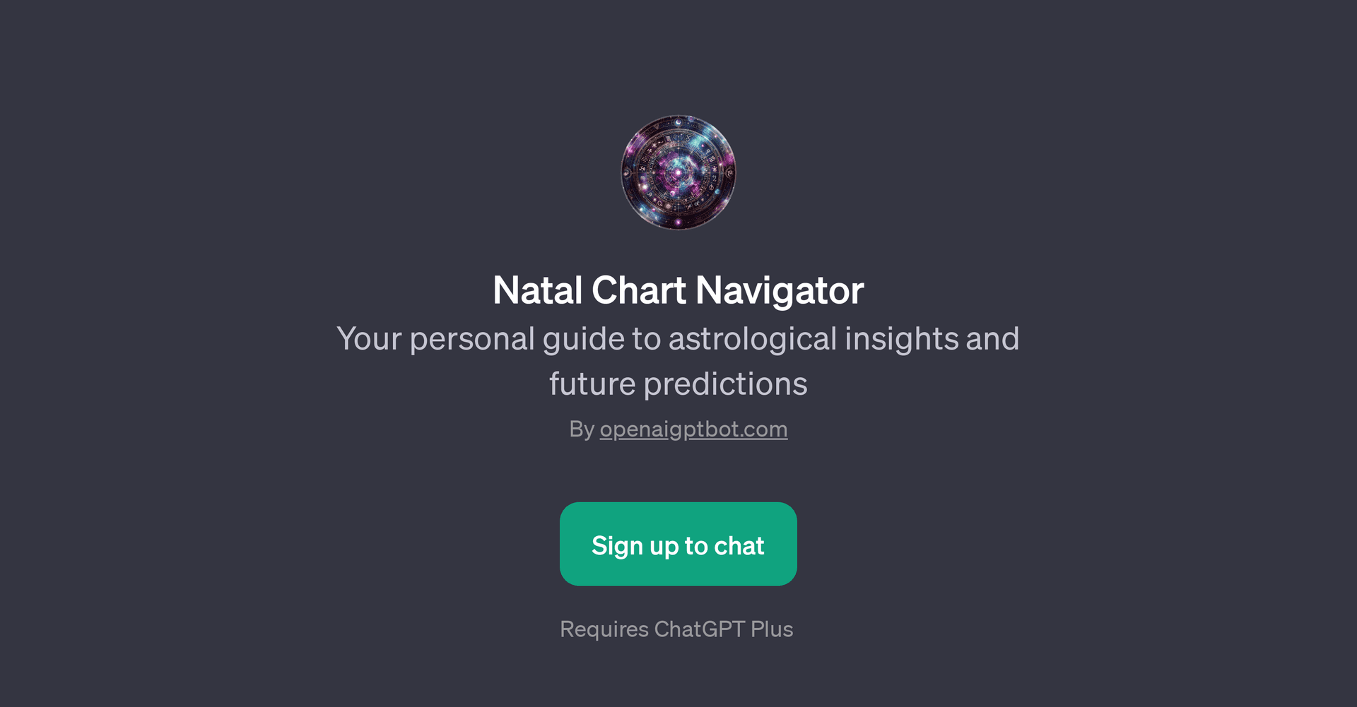 Natal Chart Navigator