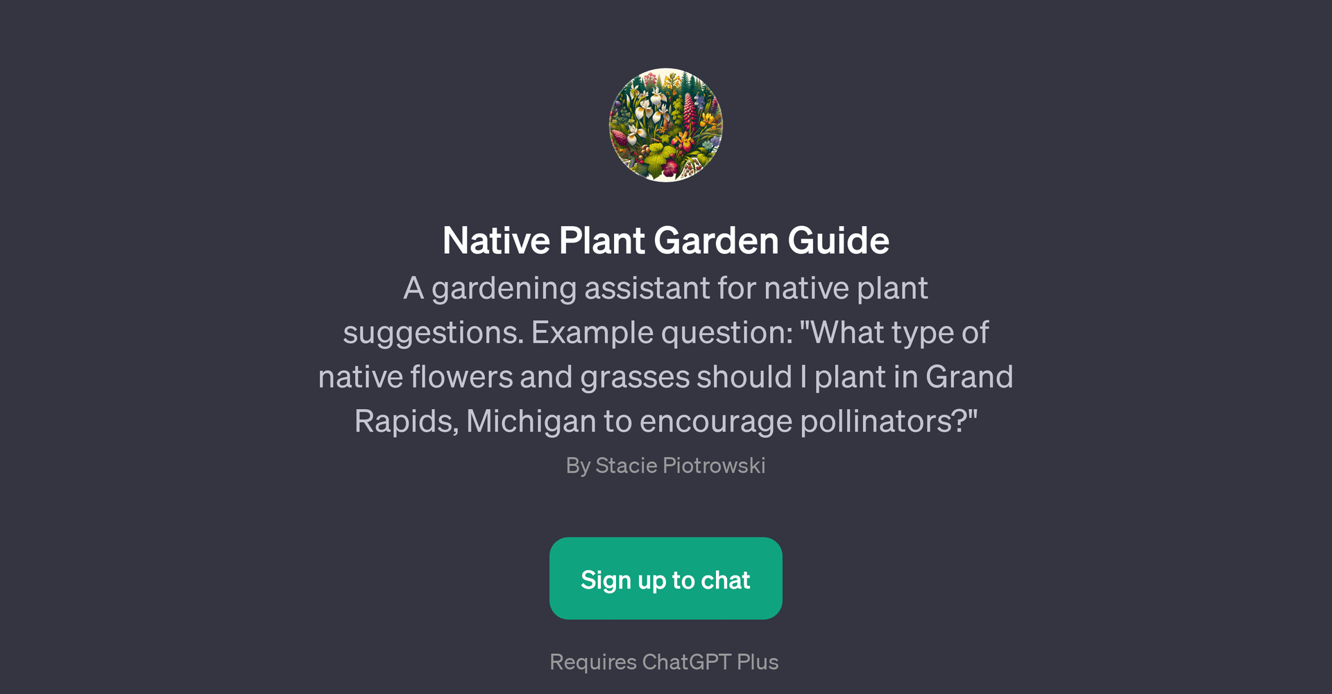 Native Plant Garden Guide