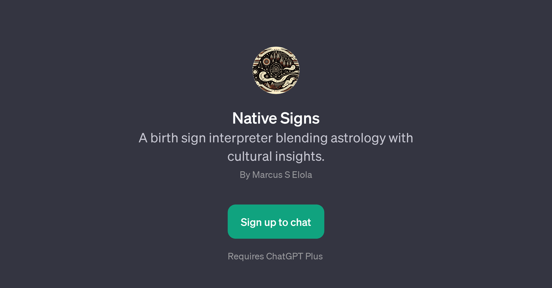 Native Signs