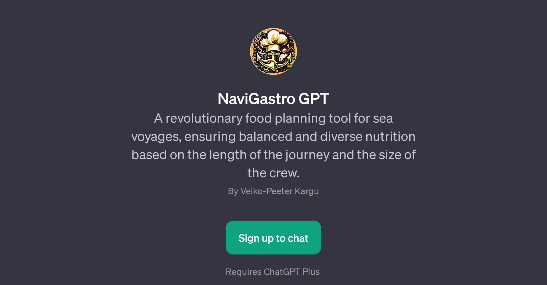 NaviGastro GPT