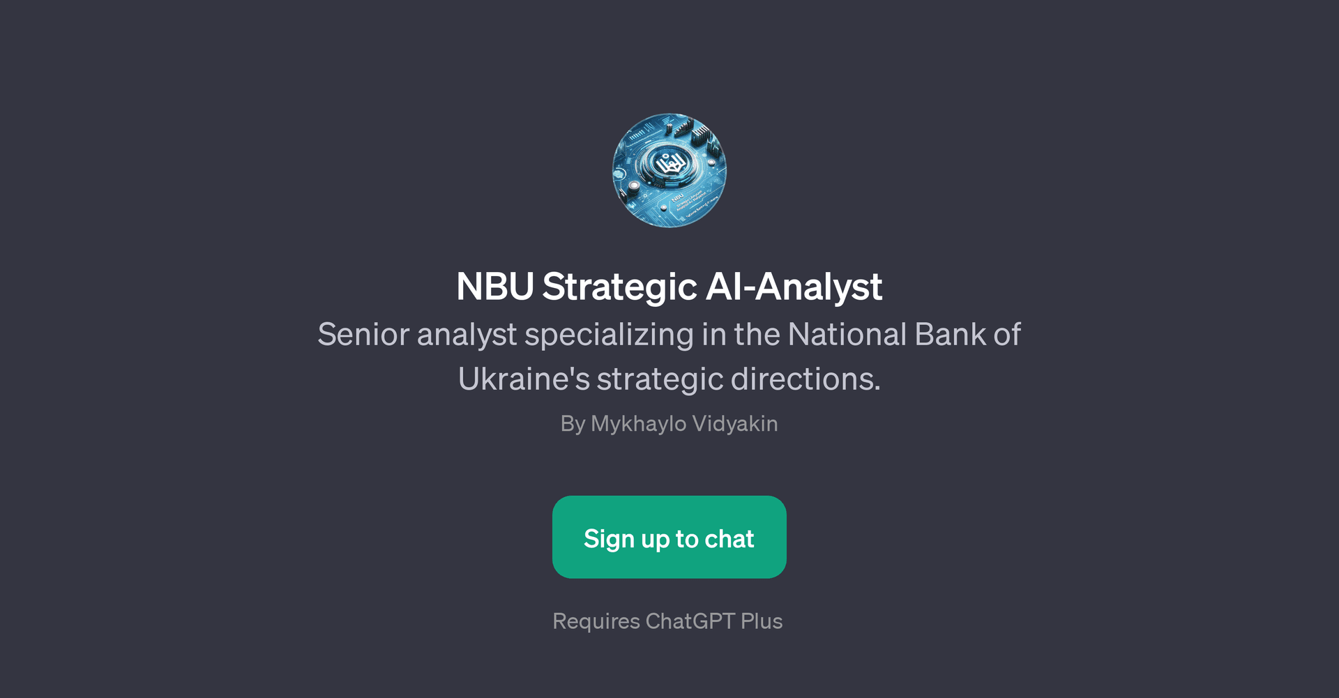 NBU Strategic AI-Analyst