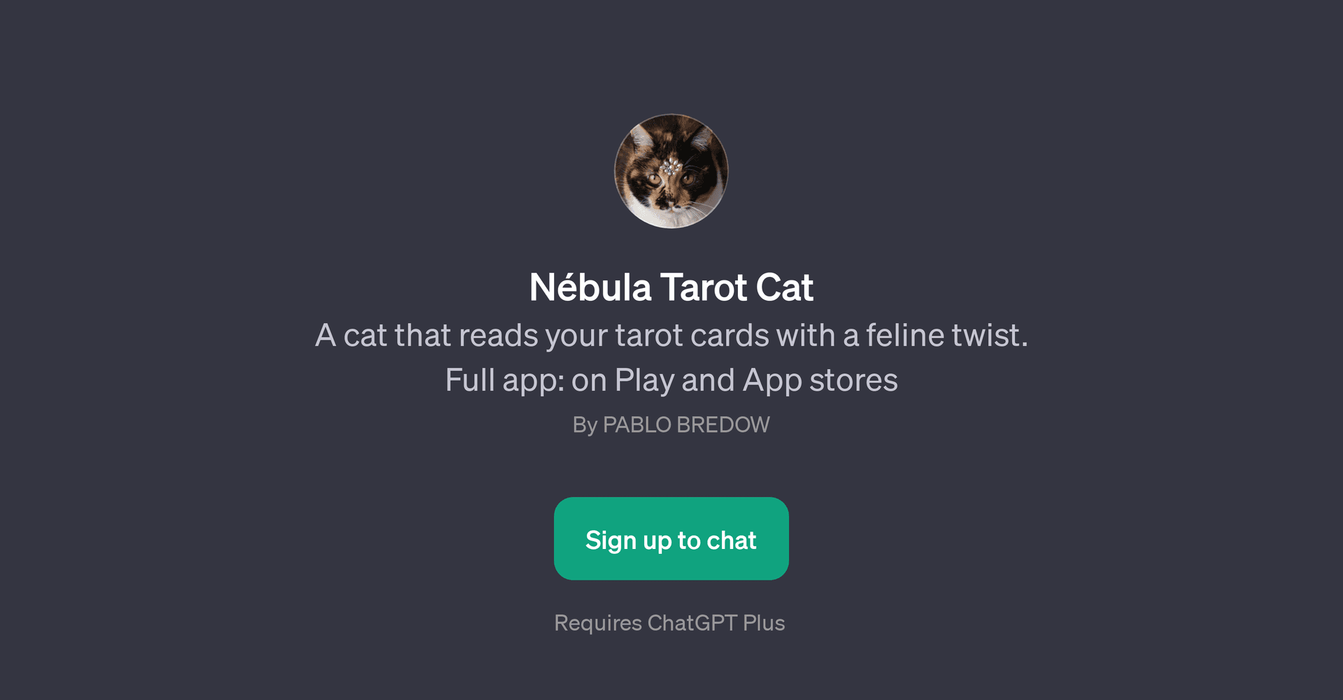 Nbula Tarot Cat