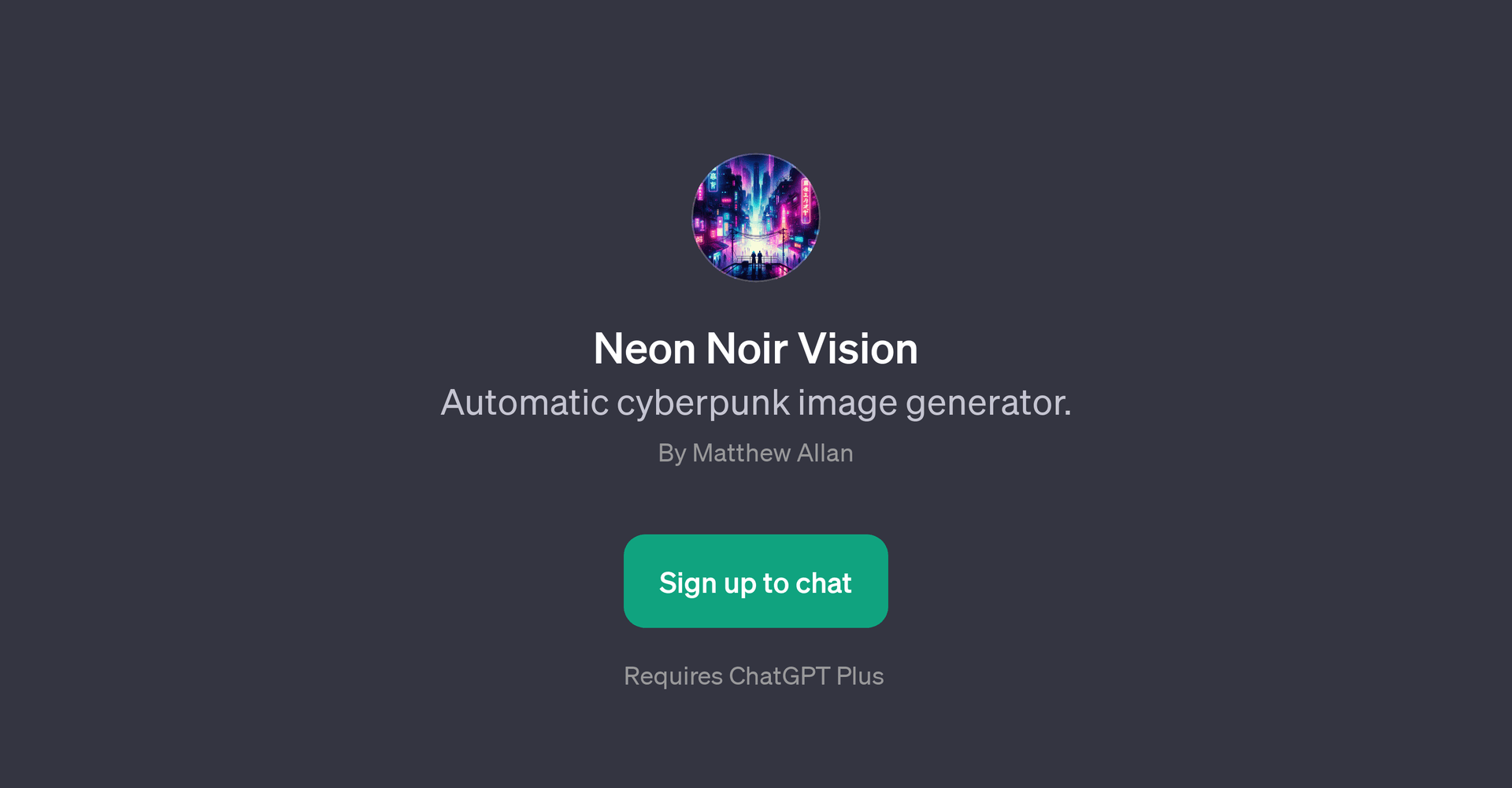 Neon Noir Vision