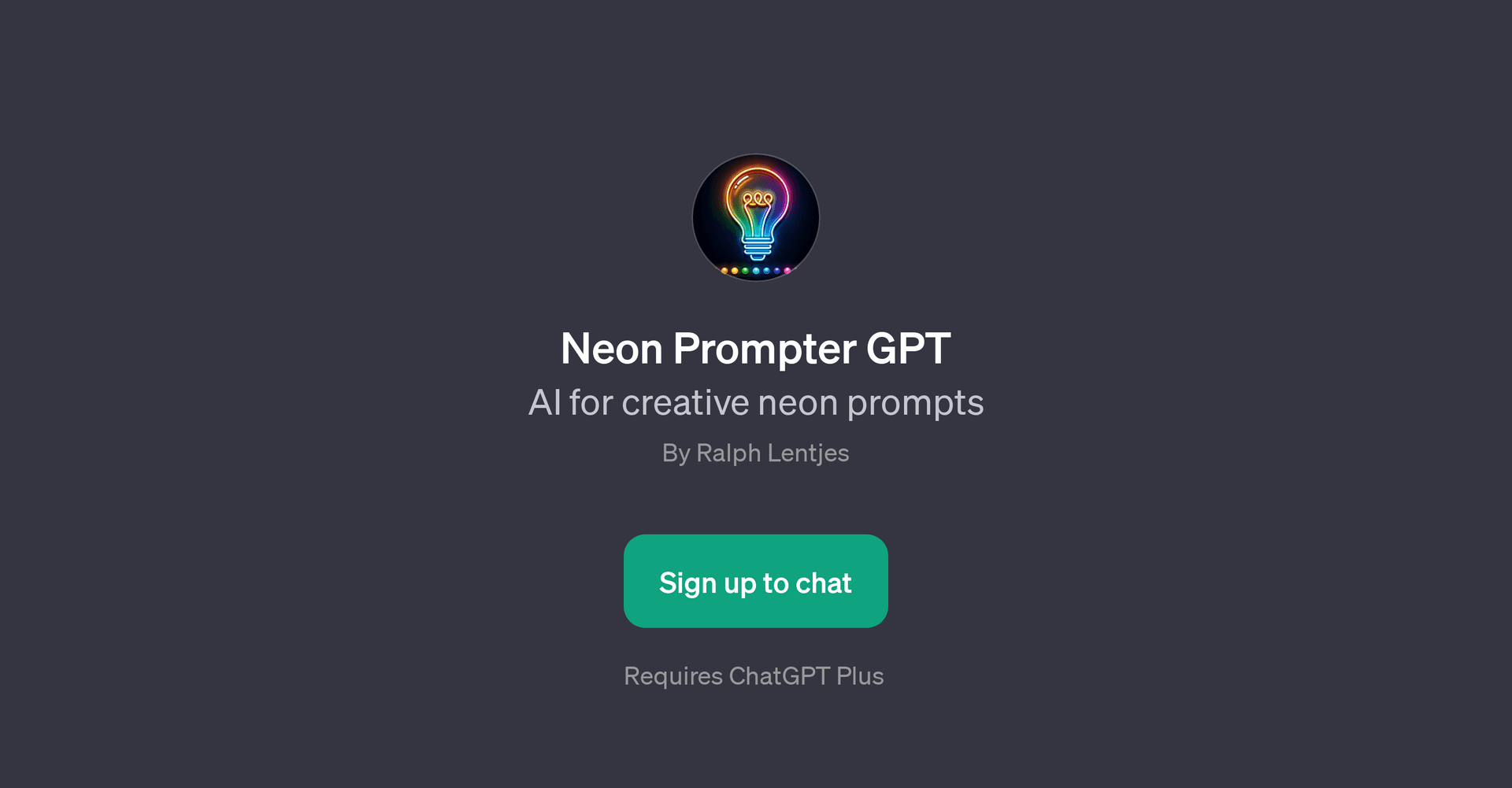 Neon Prompter GPT