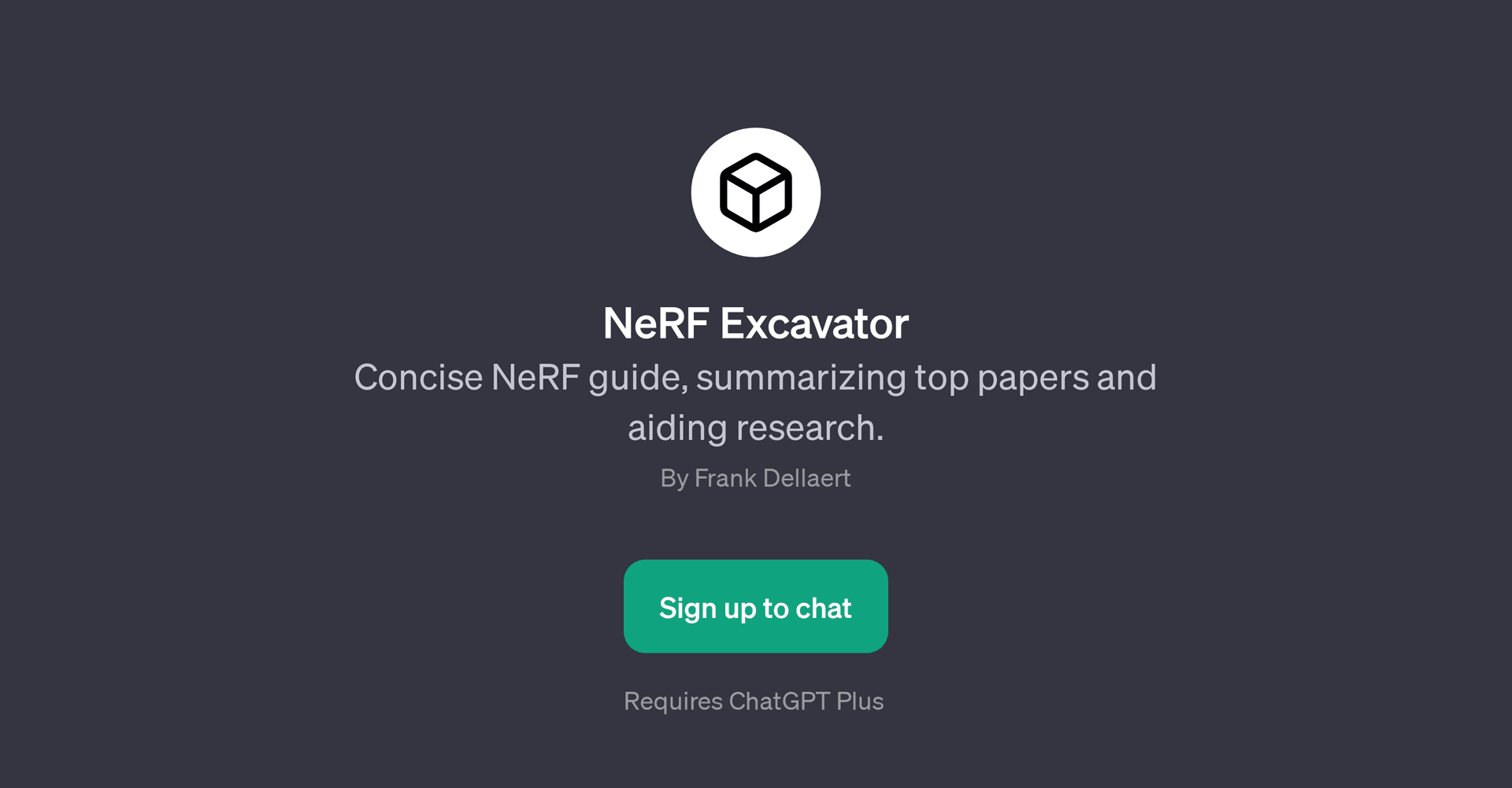 NeRF Excavator