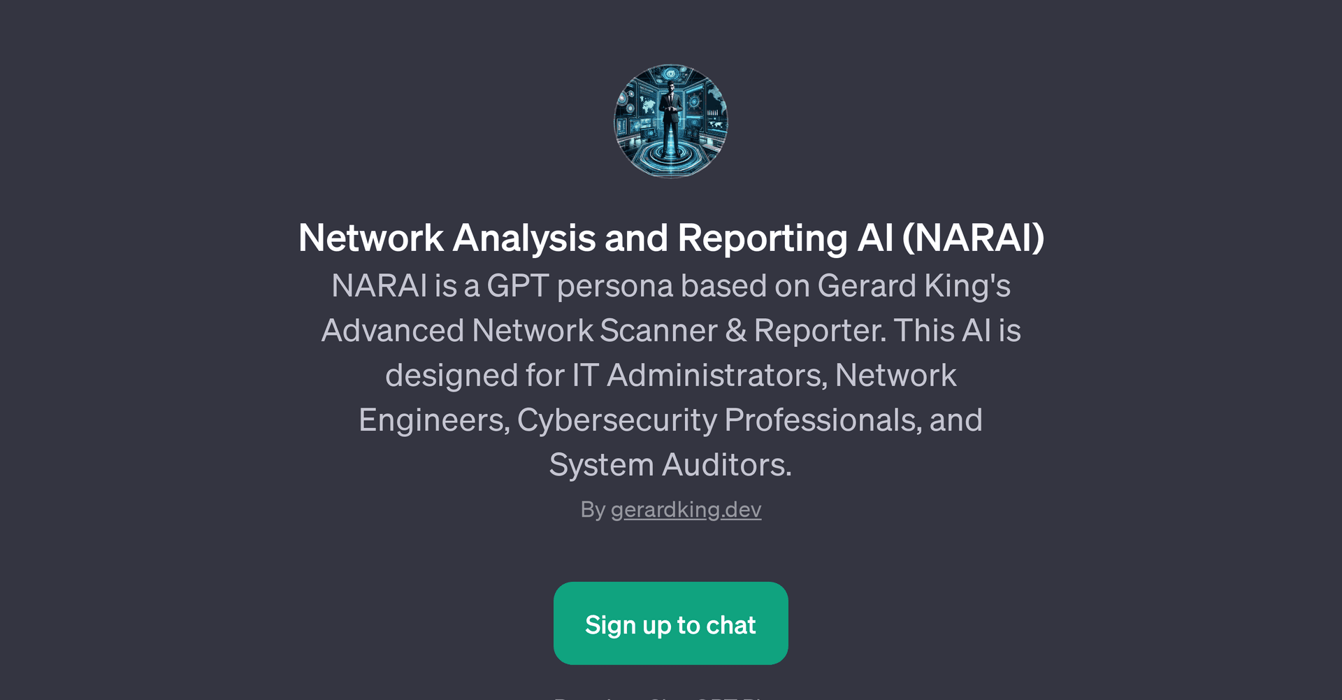 Network Analysis and Reporting AI (NARAI)