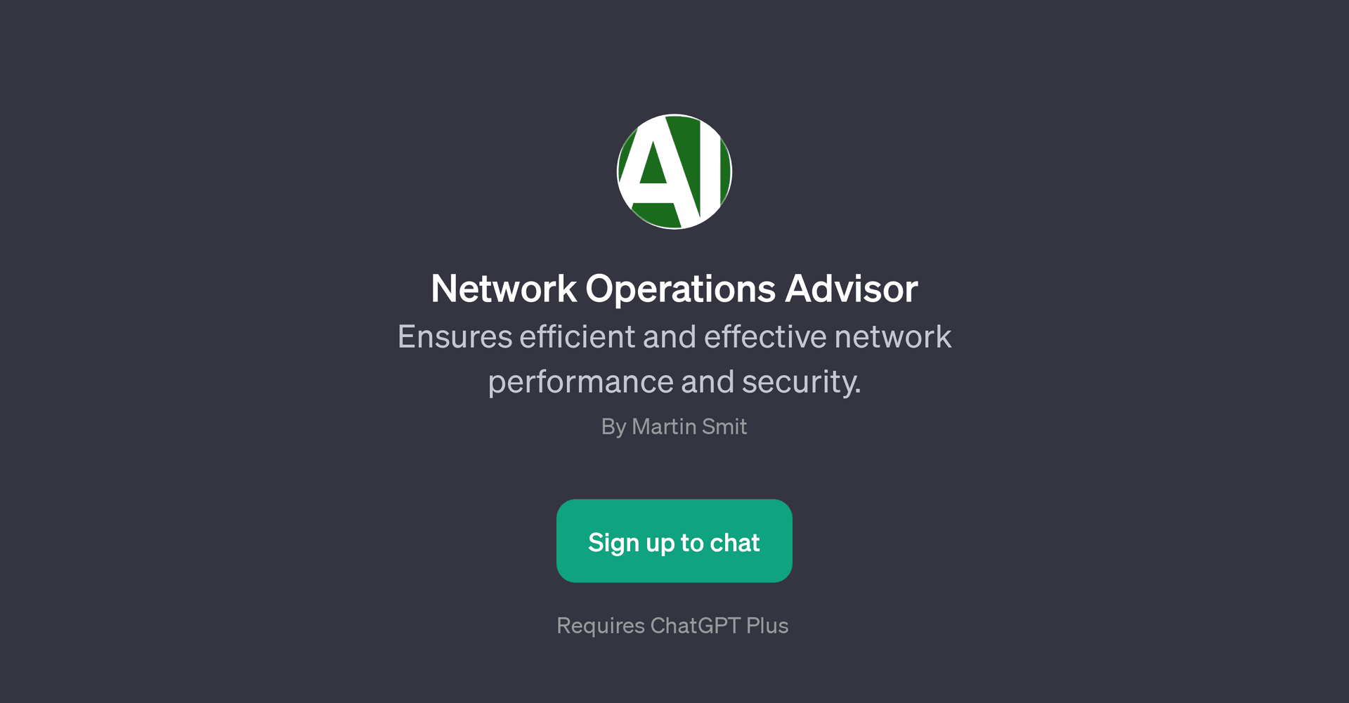 Network Operations Advisor