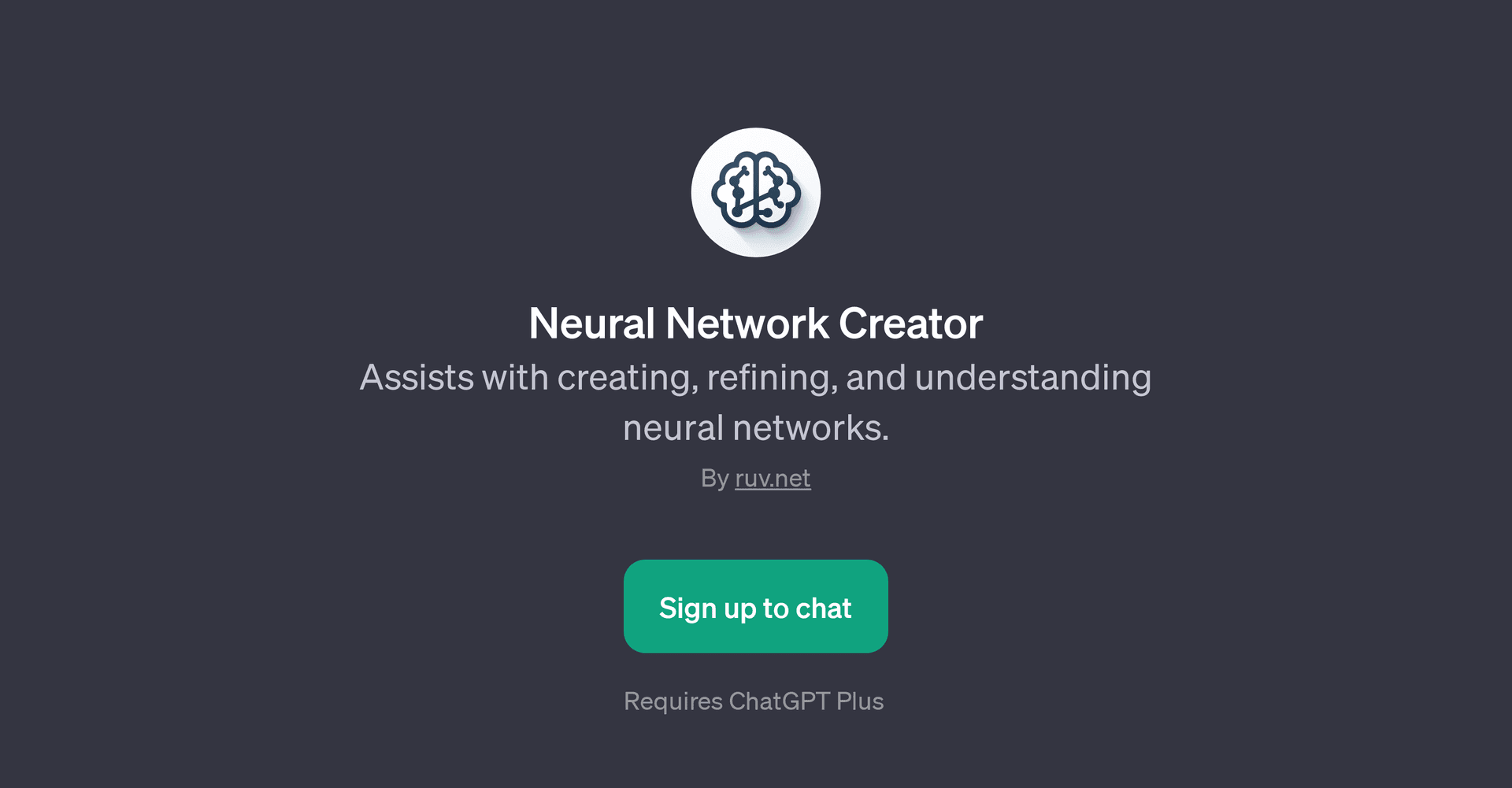 Neural Network Creator