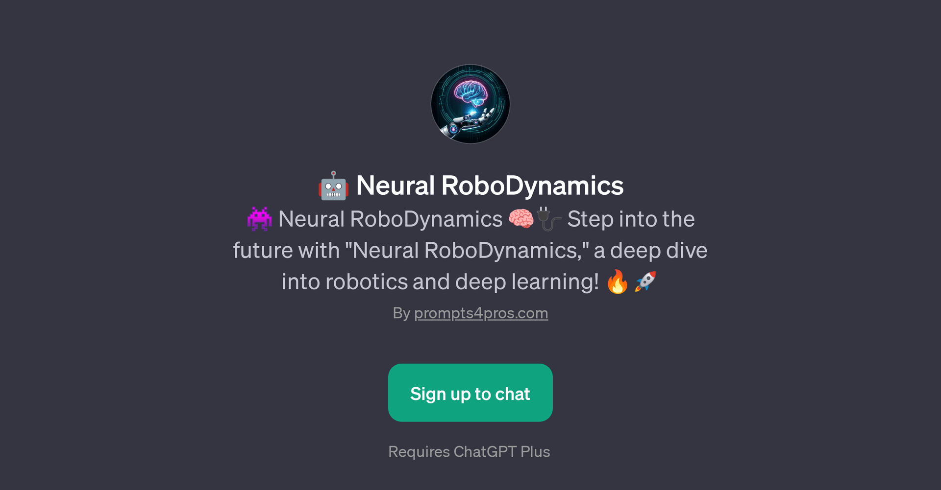 Neural RoboDynamics