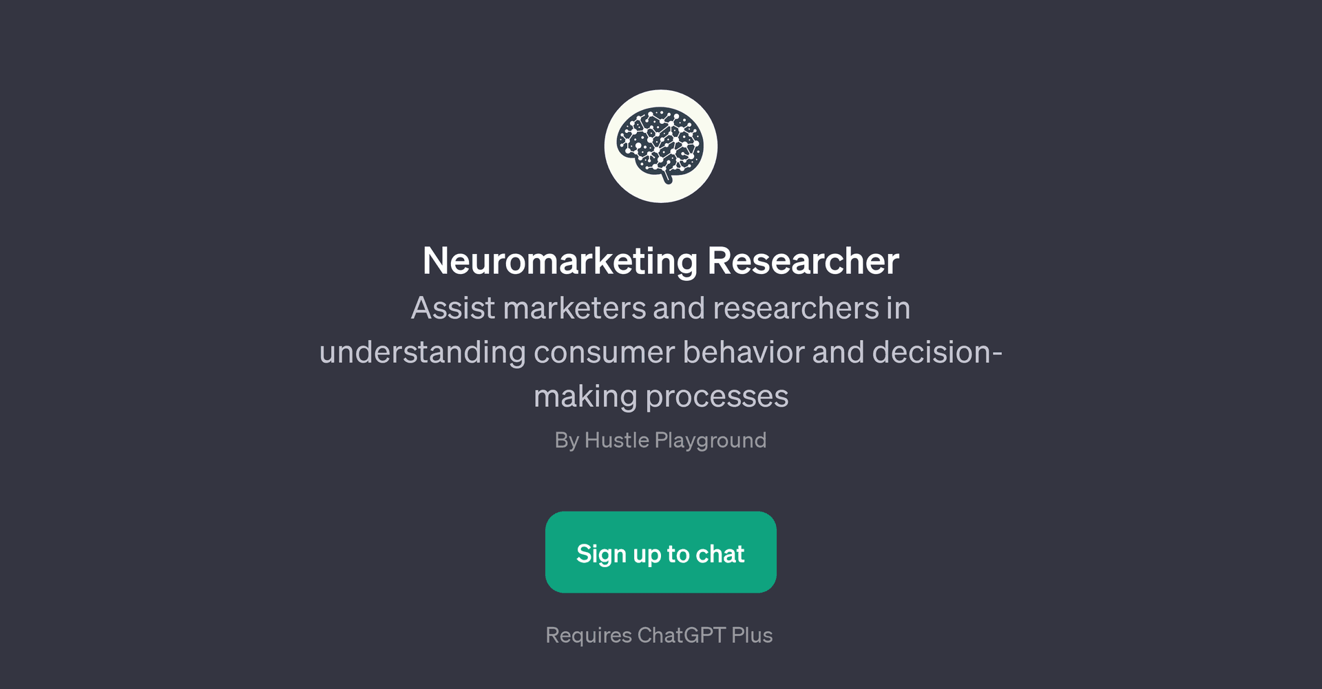 Neuromarketing Researcher