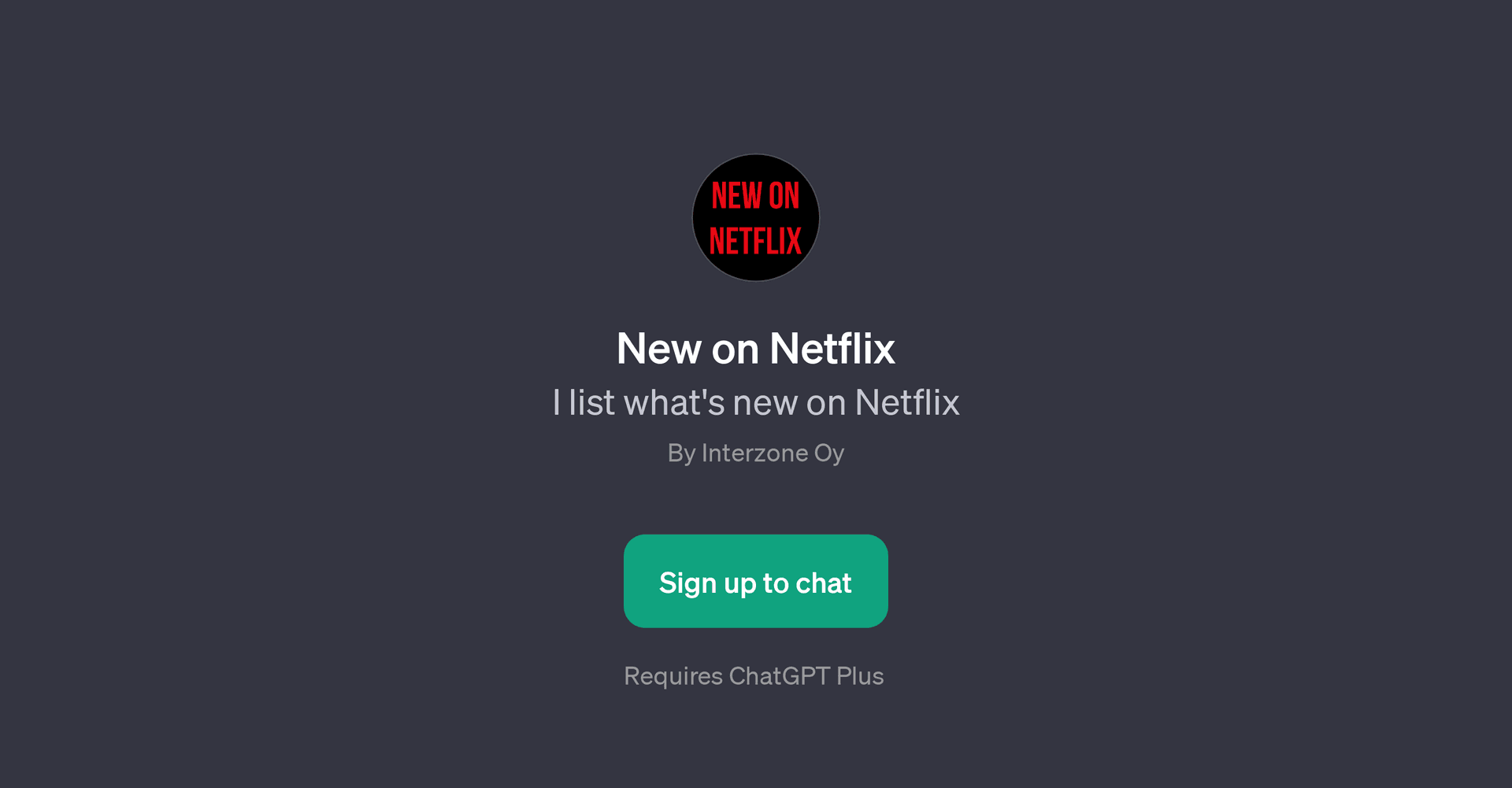New on Netflix