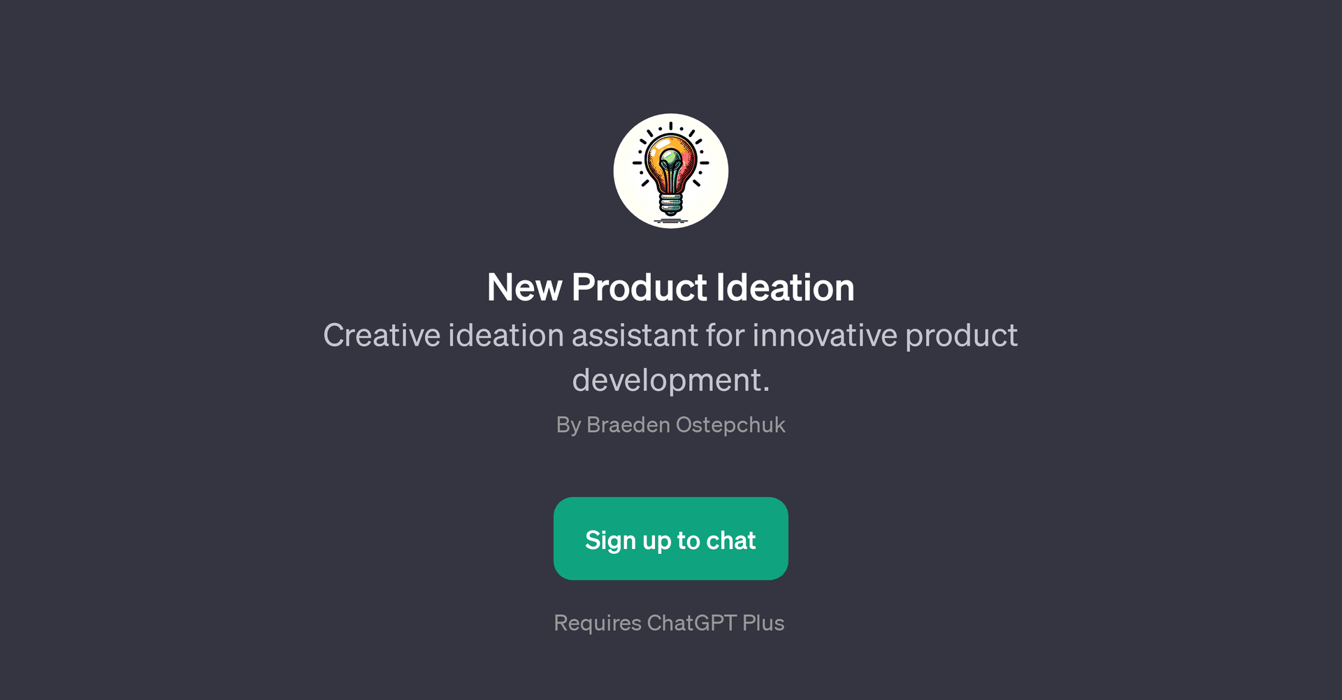 New Product Ideation