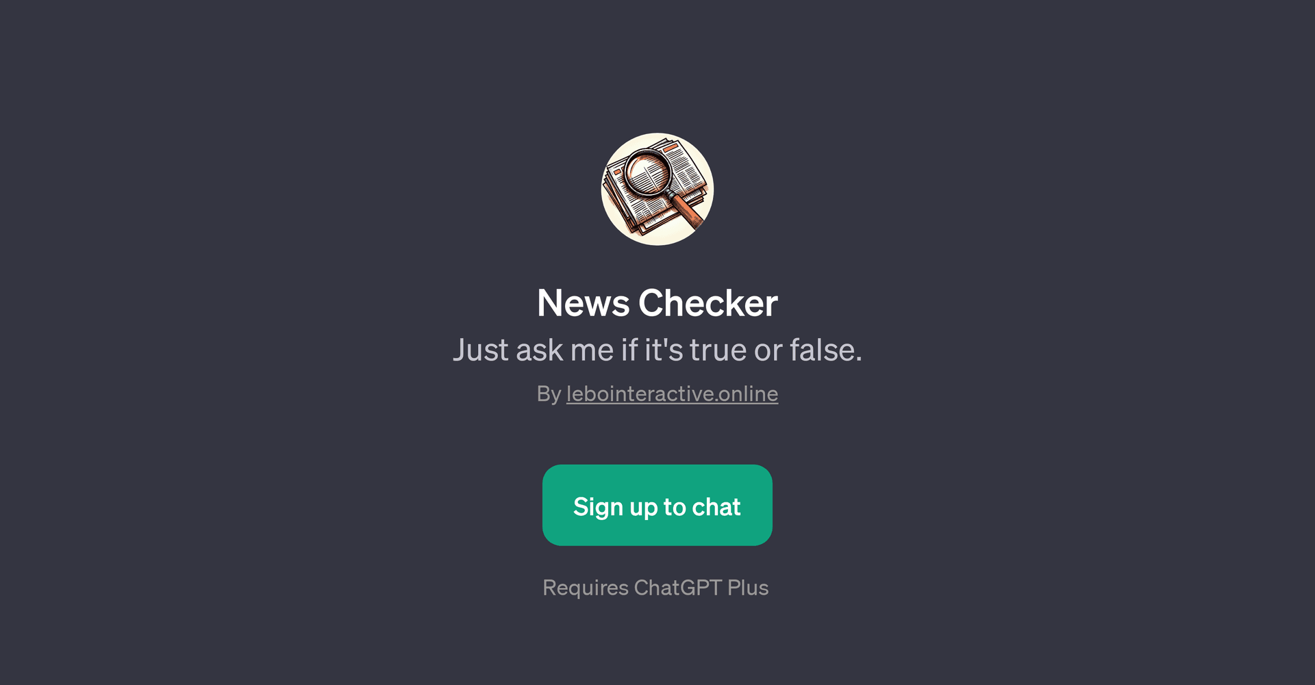 News Checker