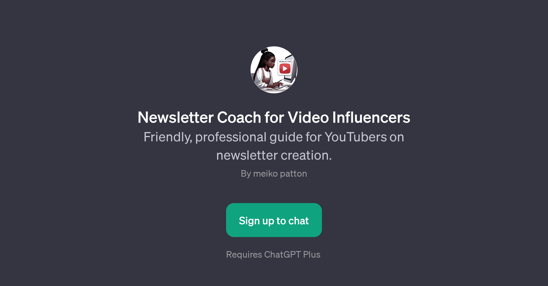 Newsletter Coach for Video Influencers
