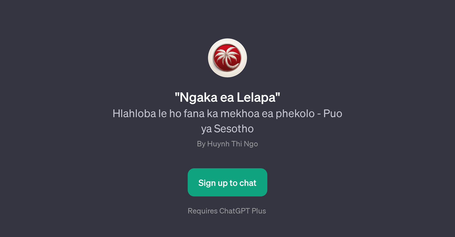 Ngaka ea Lelapa