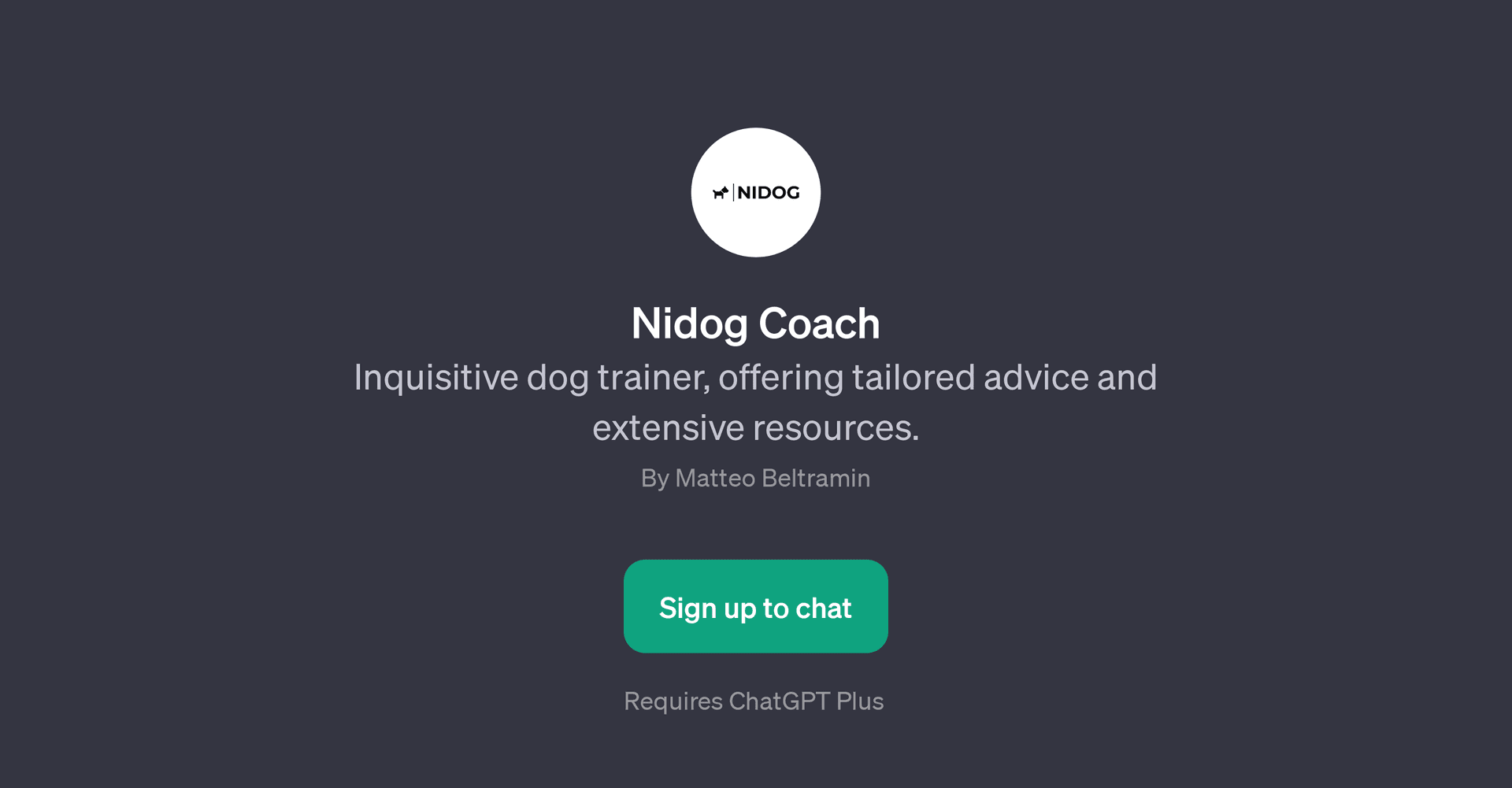 Nidog Coach