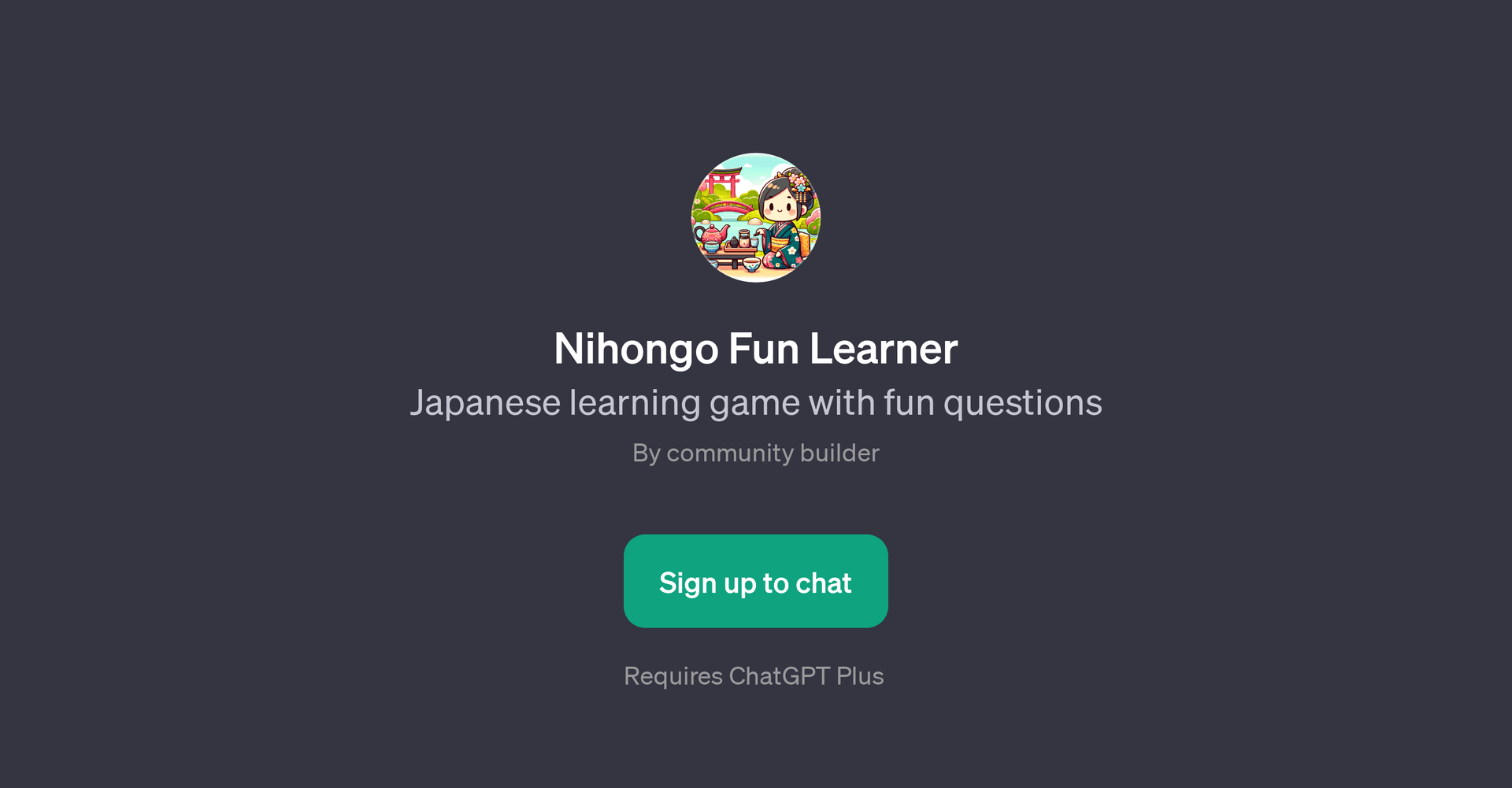 Nihongo Fun Learner