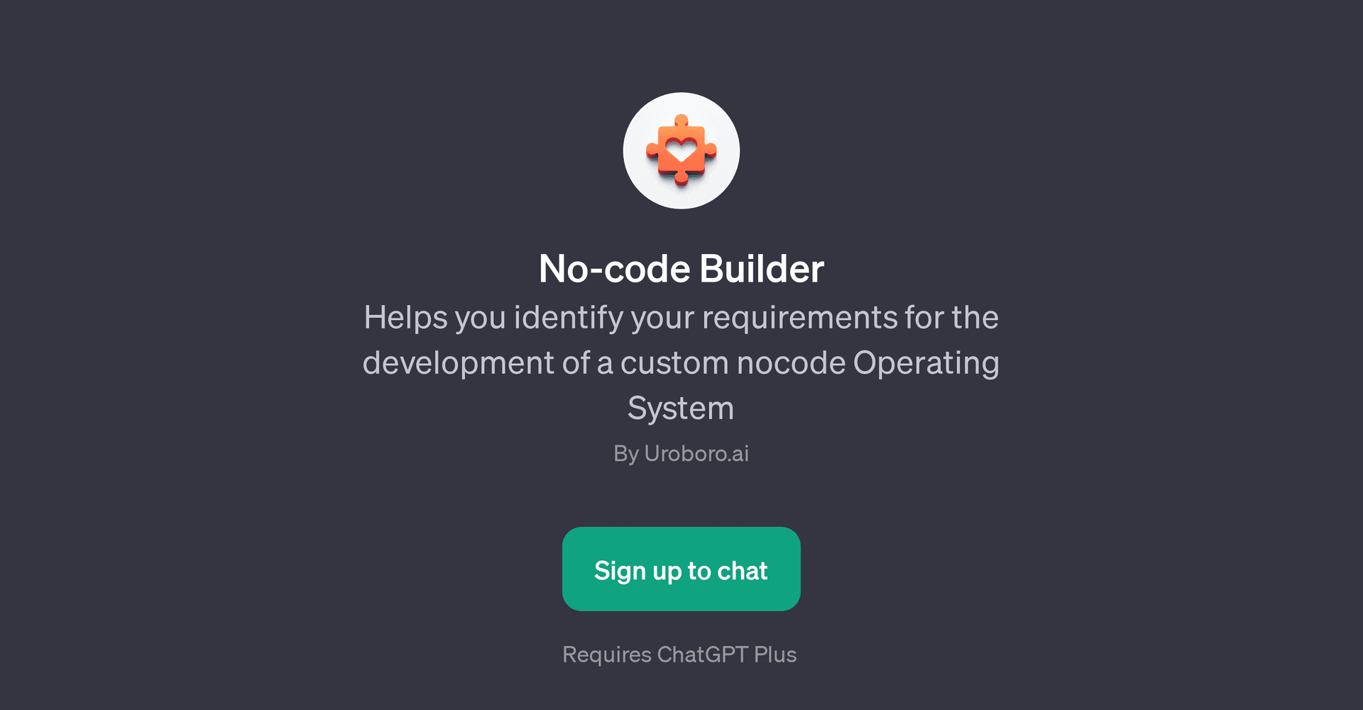 No-code Builder