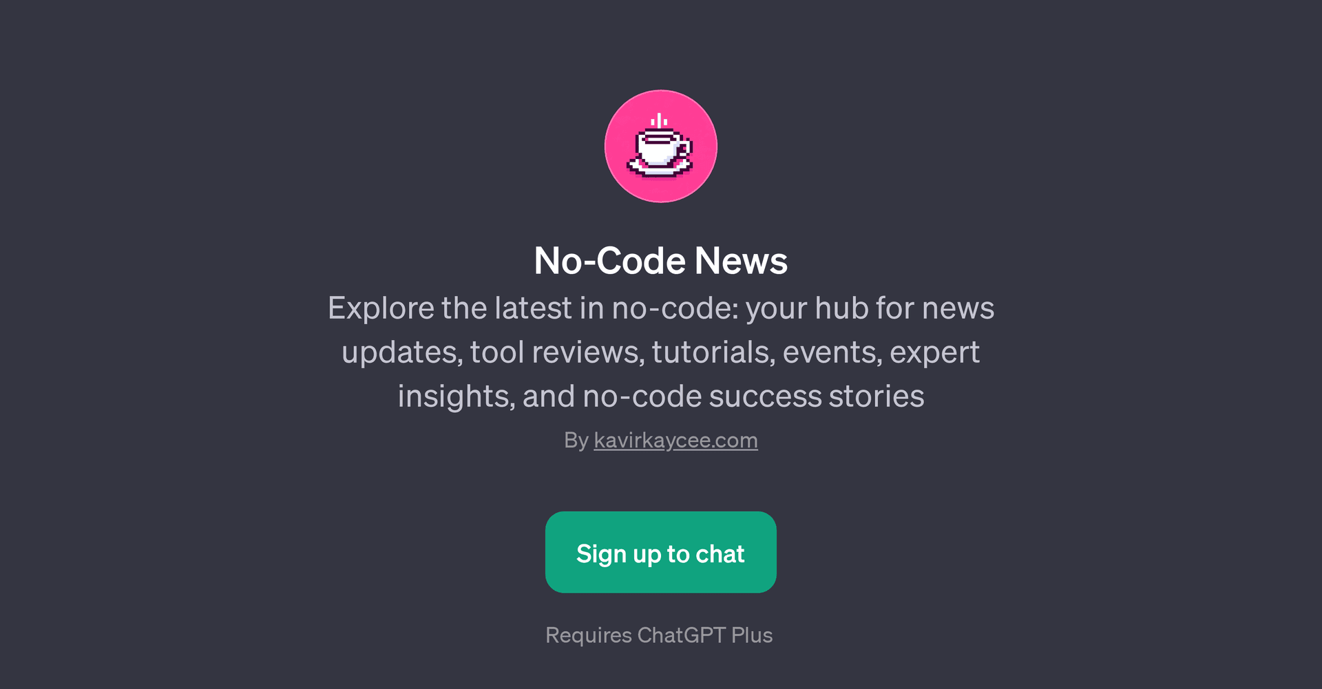No-Code News