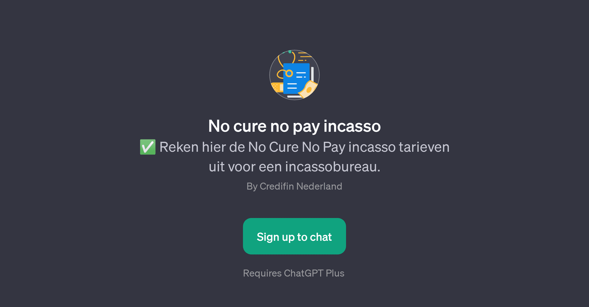 No Cure No Pay Incasso GPT