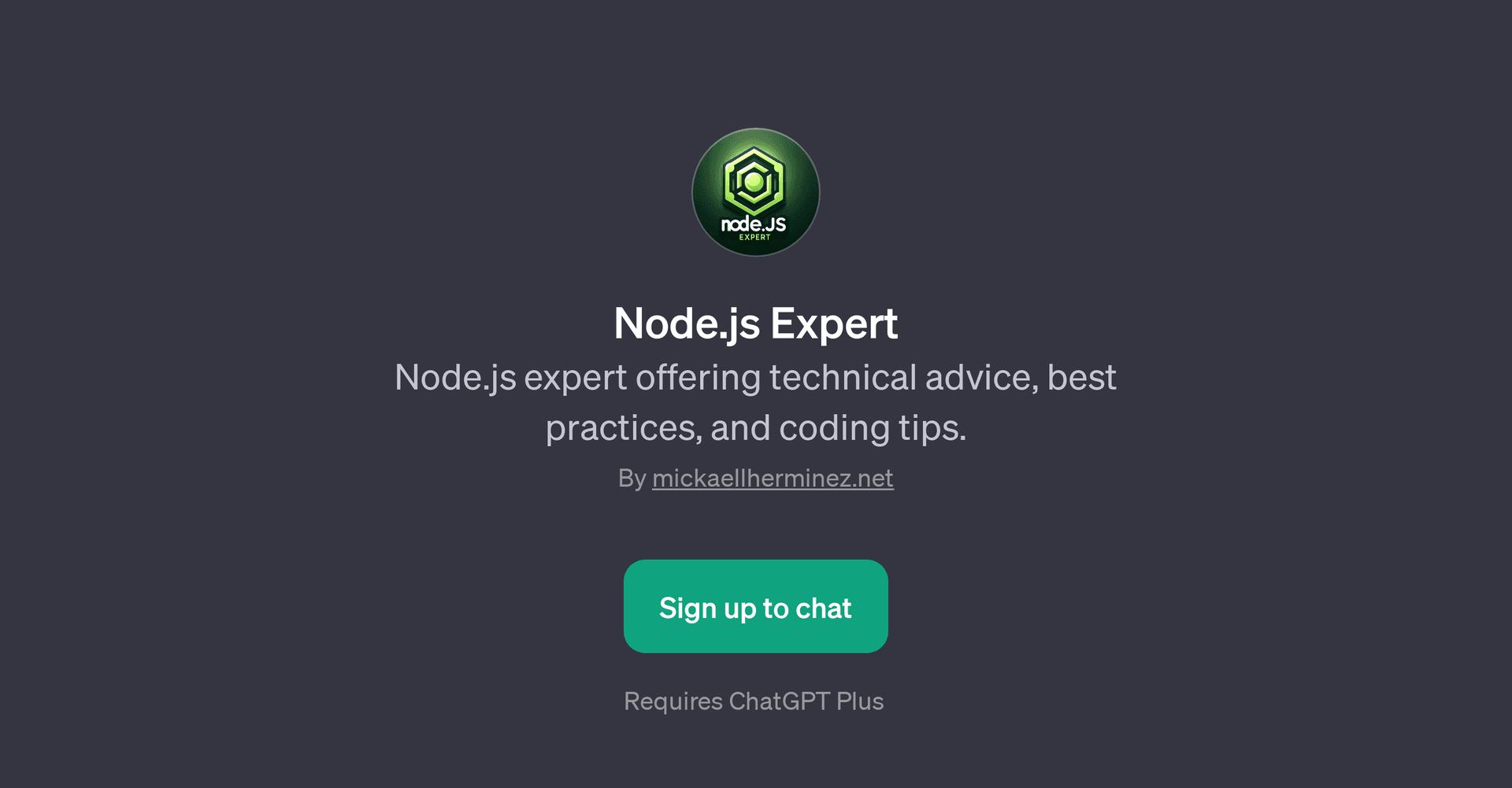 Node.js Expert