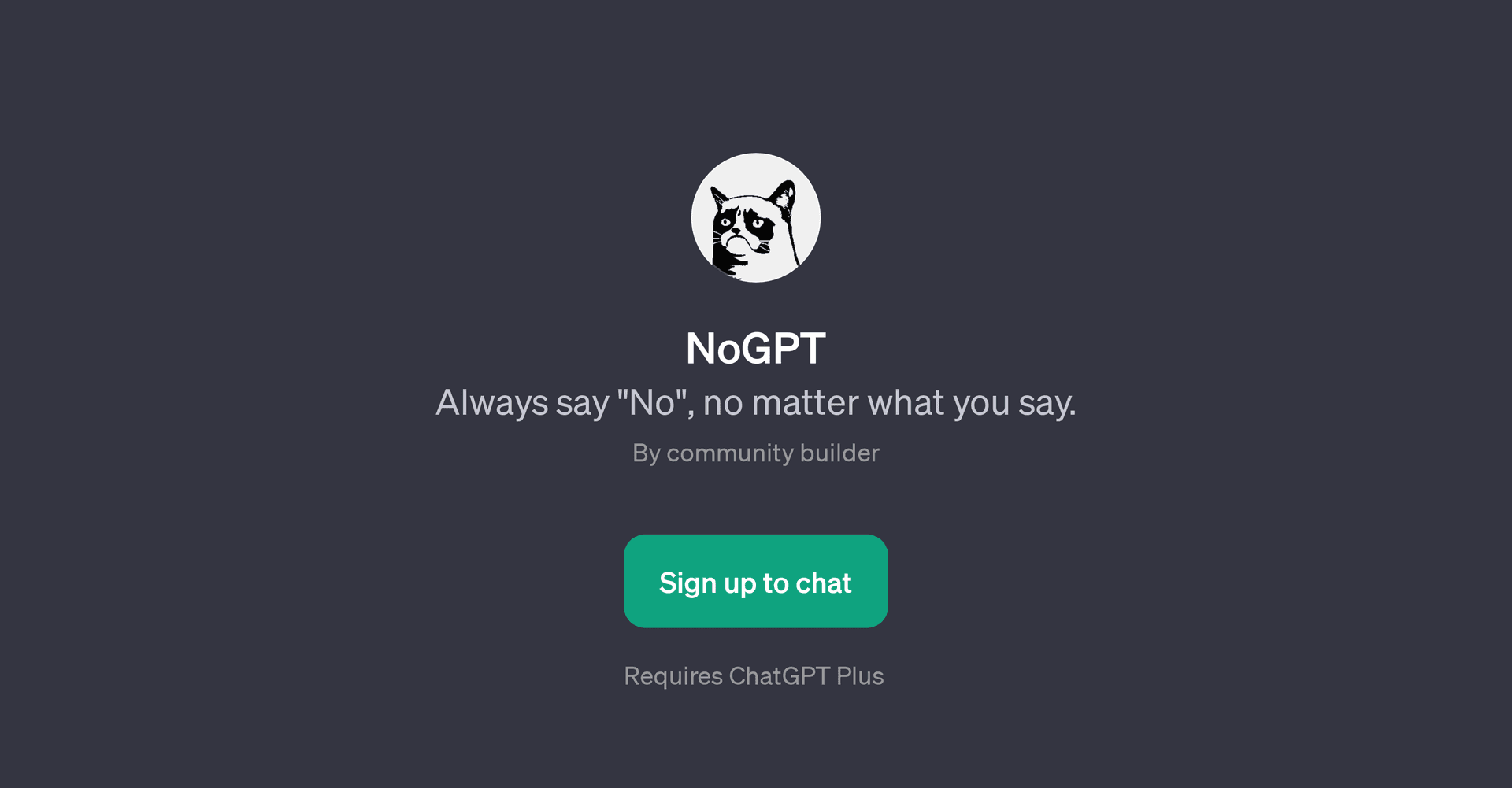 NoGPT