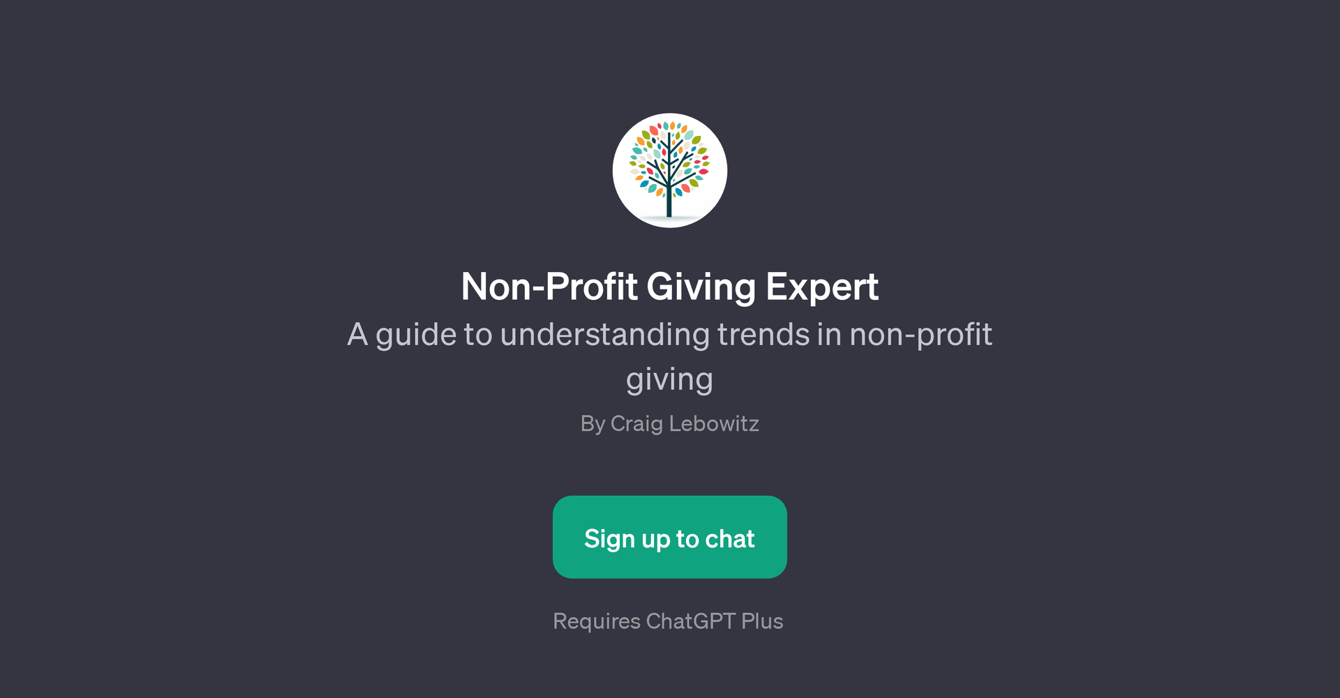 Non-Profit Giving Expert