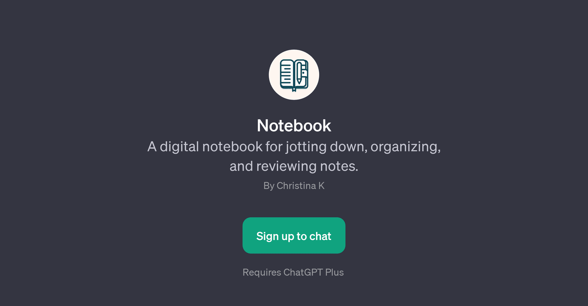 Notebook