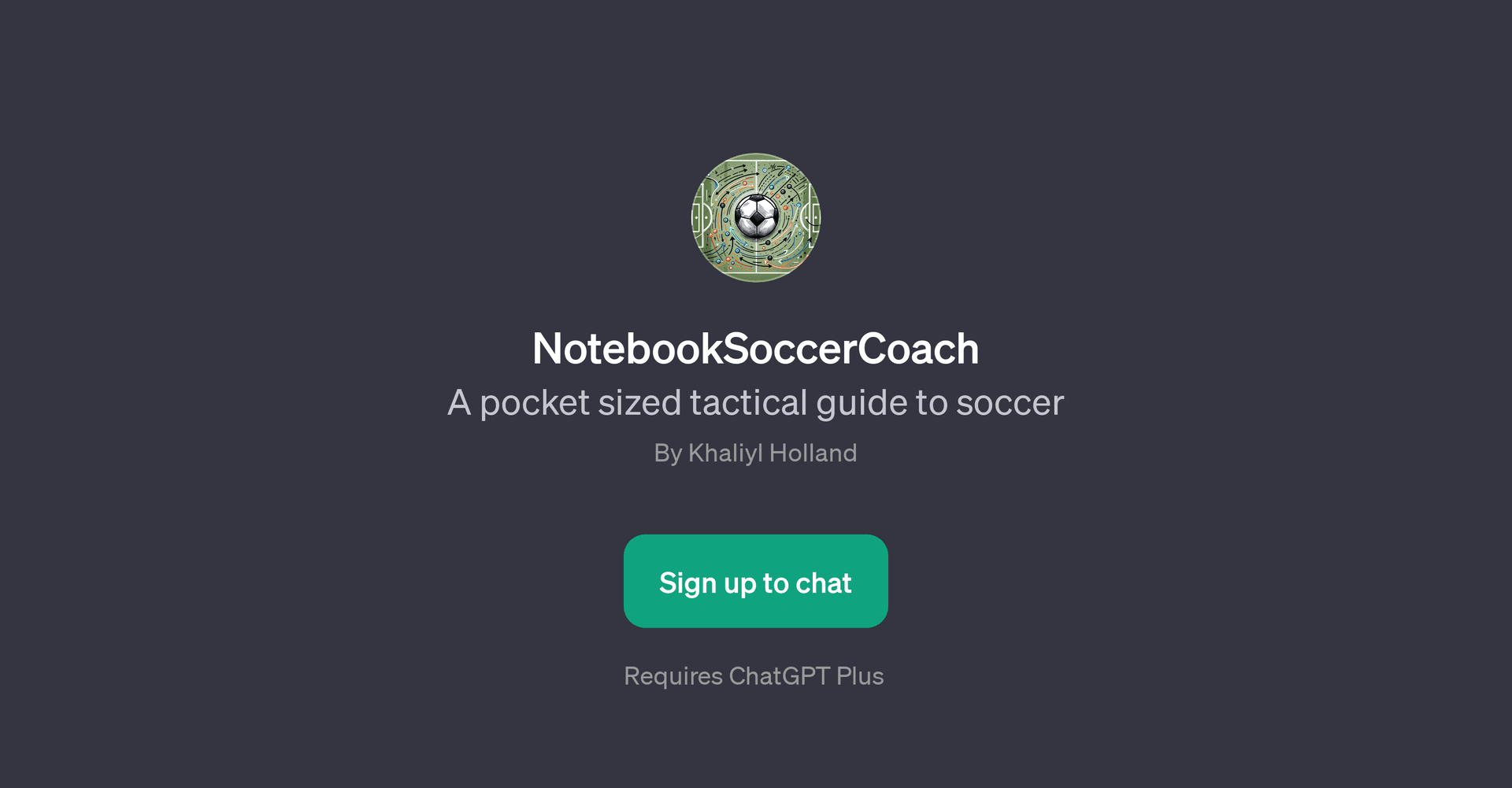 NotebookSoccerCoach