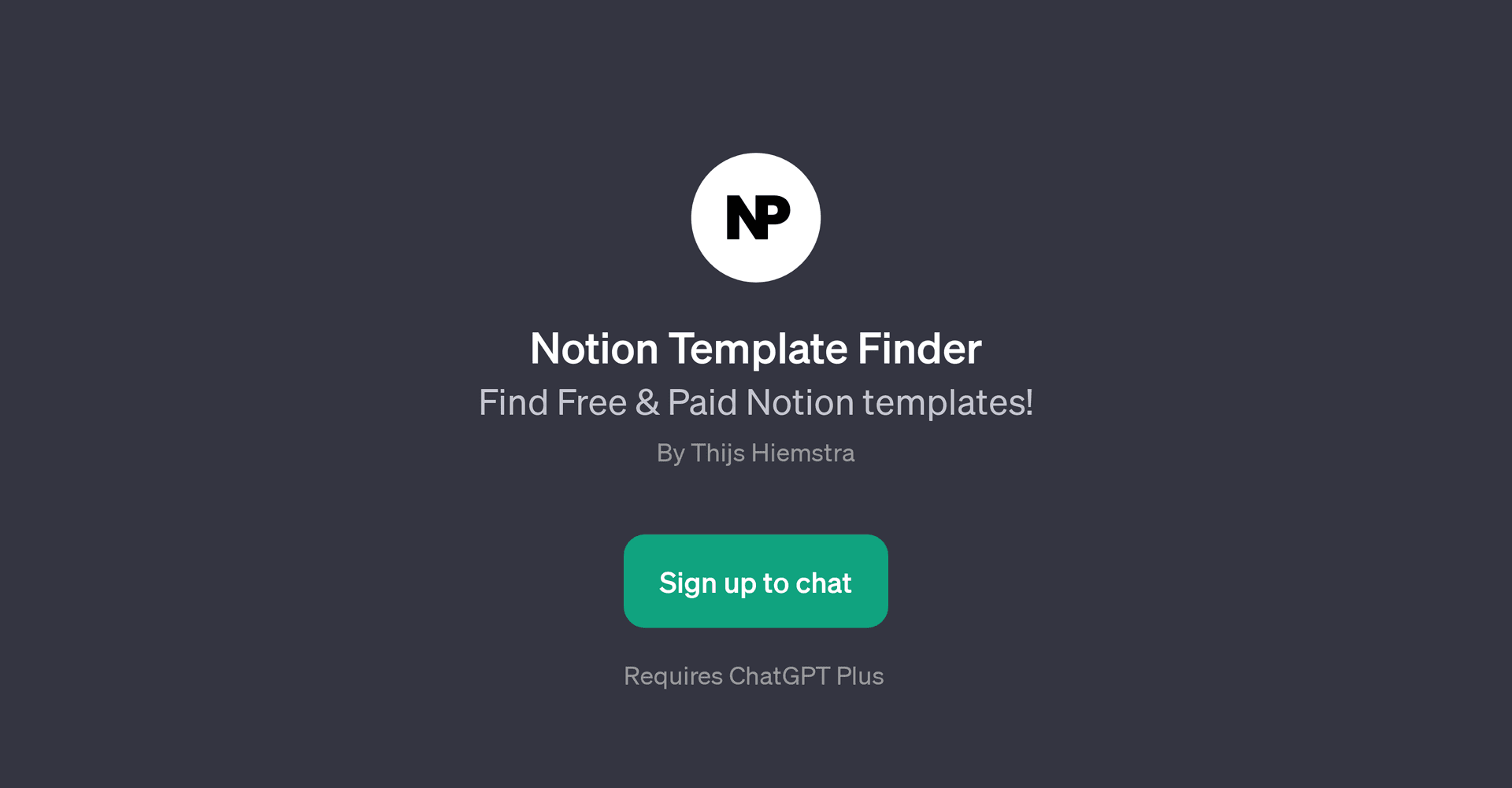 Notion Template Finder