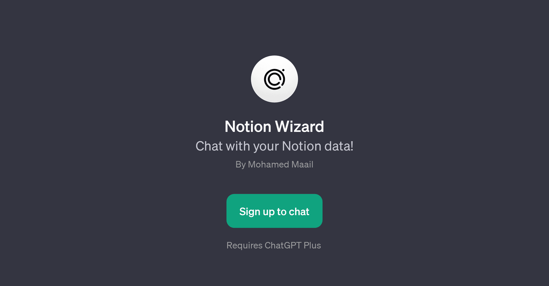 Notion Wizard