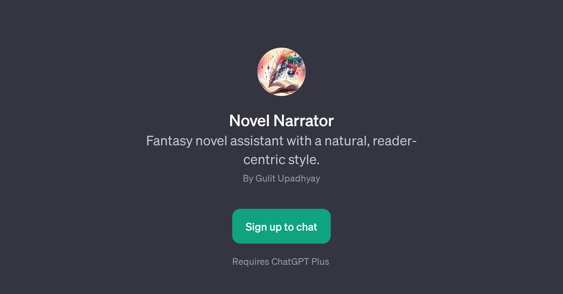 Novel Narrator