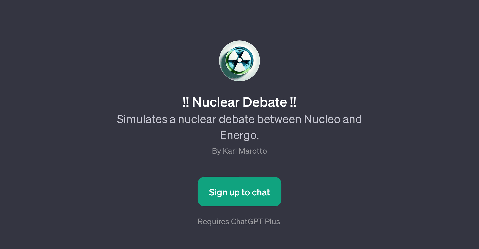 Nuclear Debate