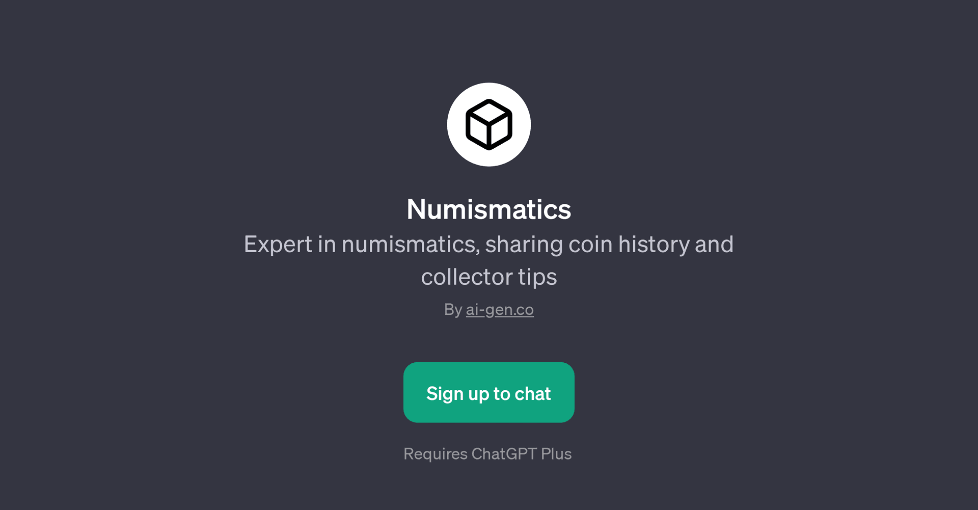 Numismatics