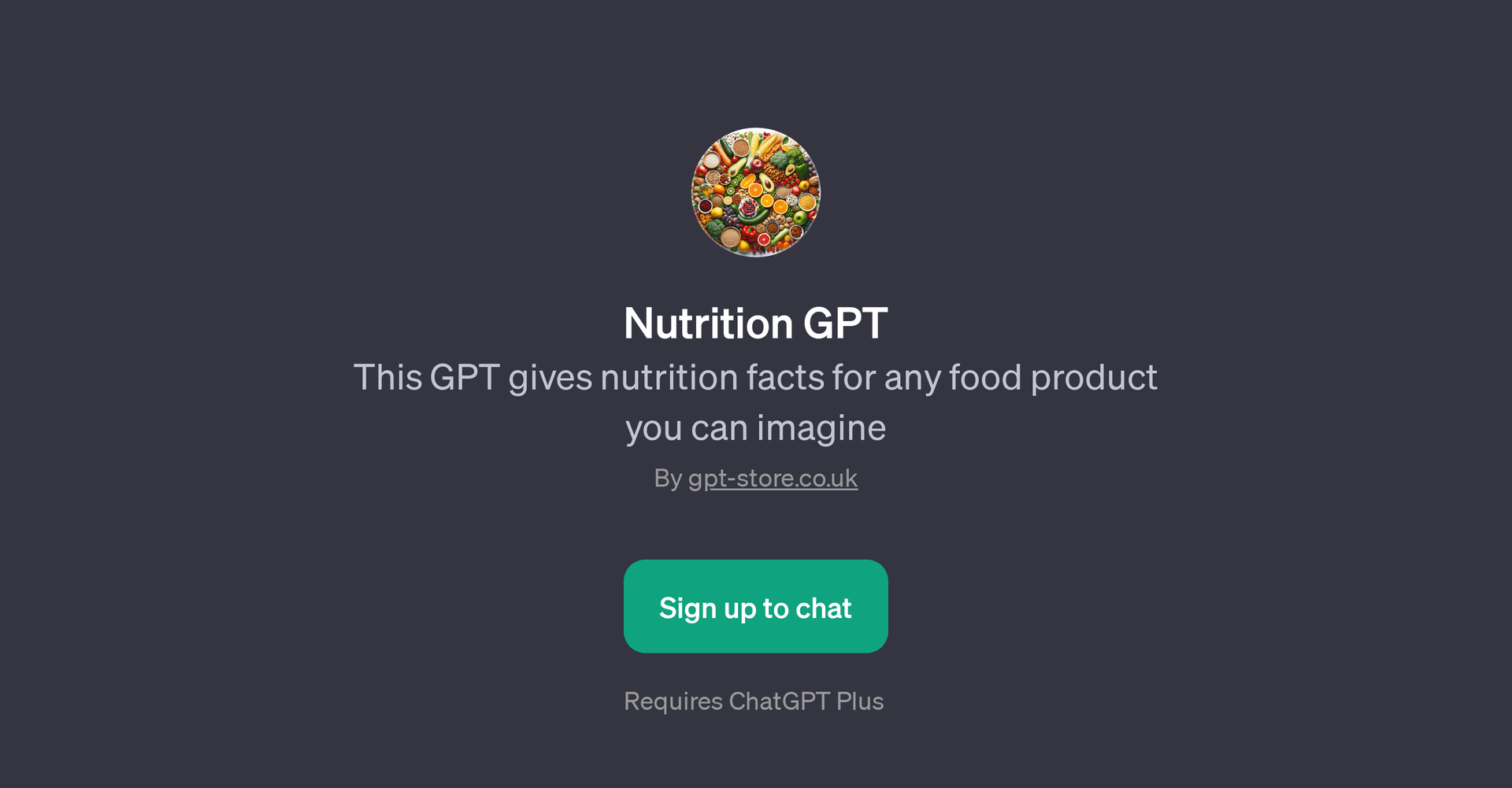 Nutrition GPT