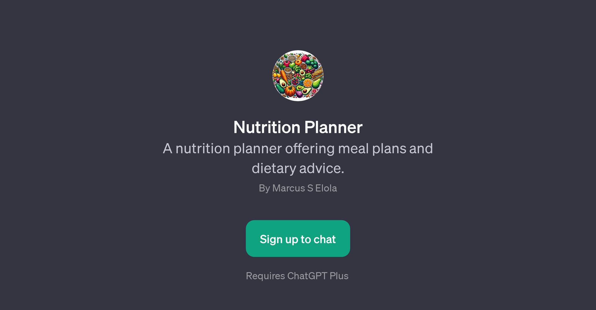 Nutrition Planner