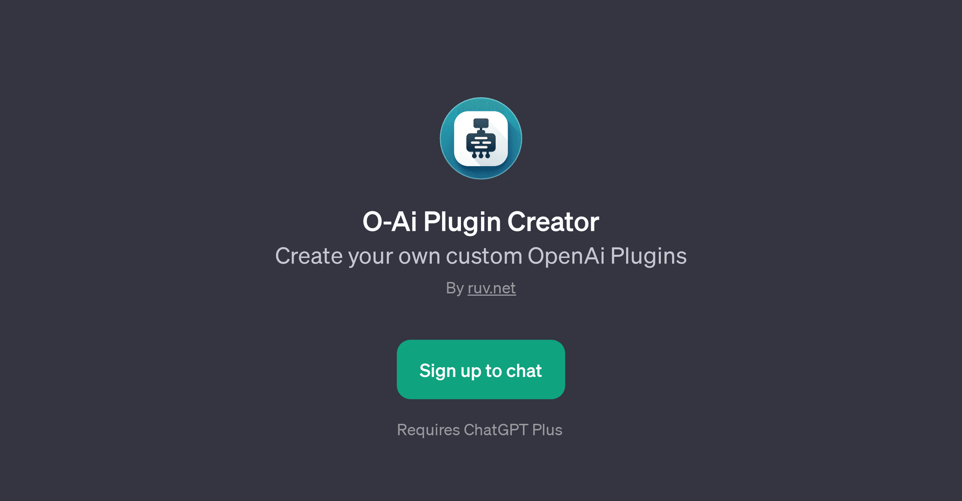 O-Ai Plugin Creator